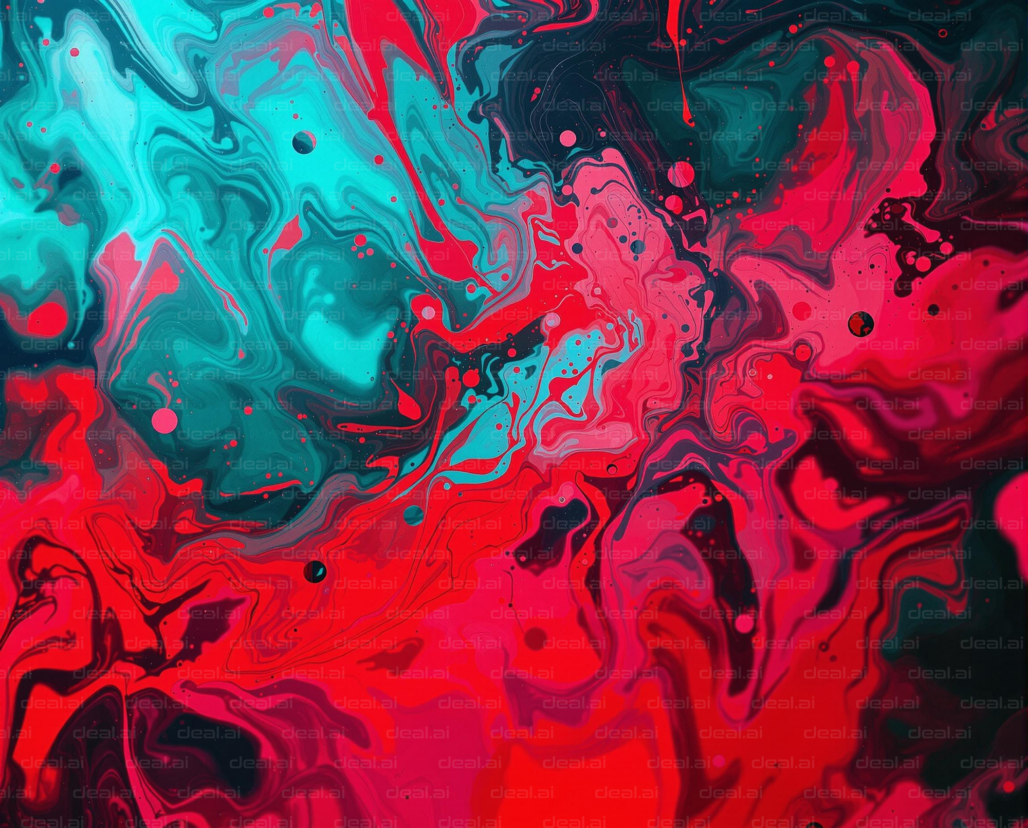 Vibrant Abstract Swirls