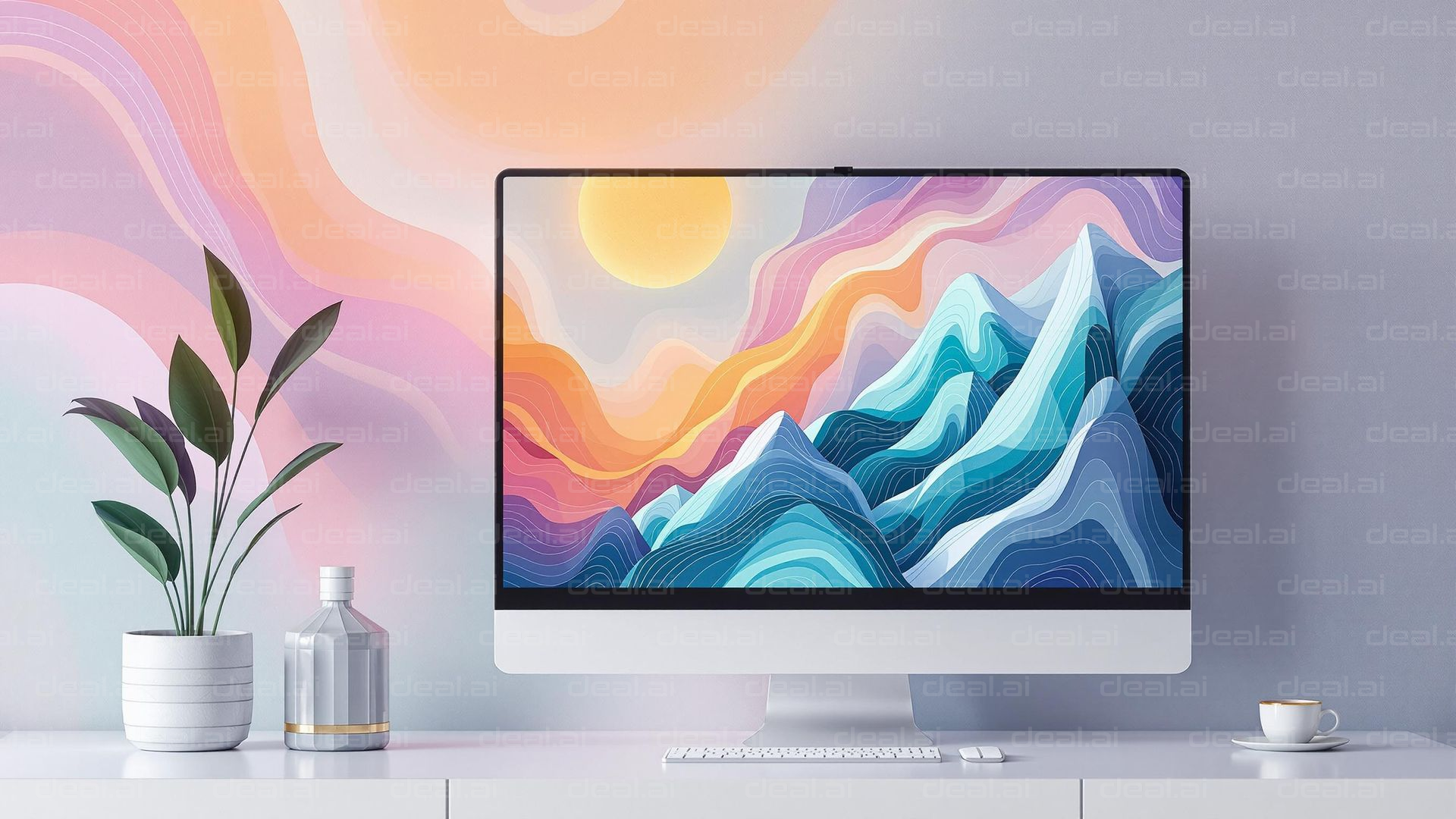 Colorful Desktop Serenity