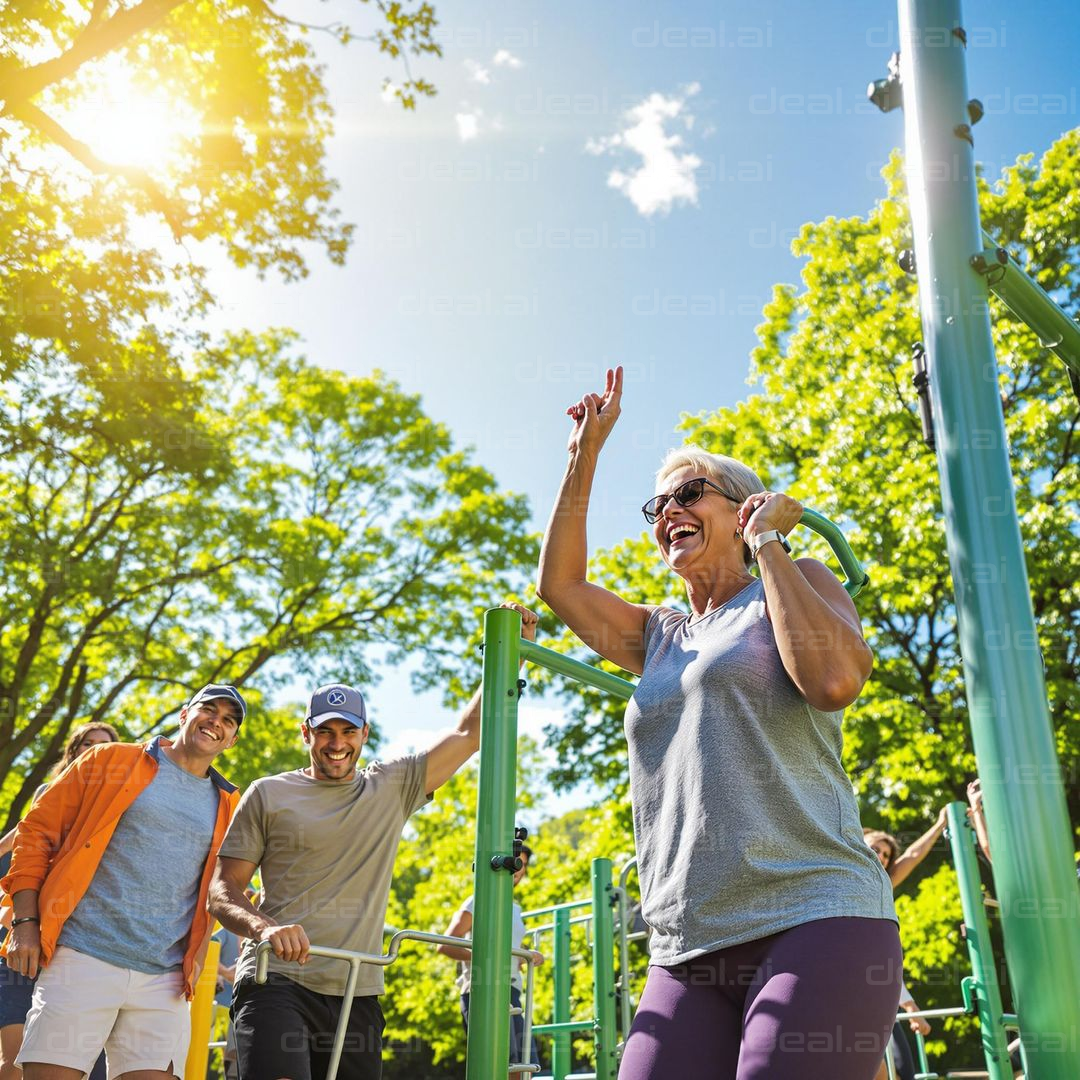 Outdoor Exercise Fun in the Sun