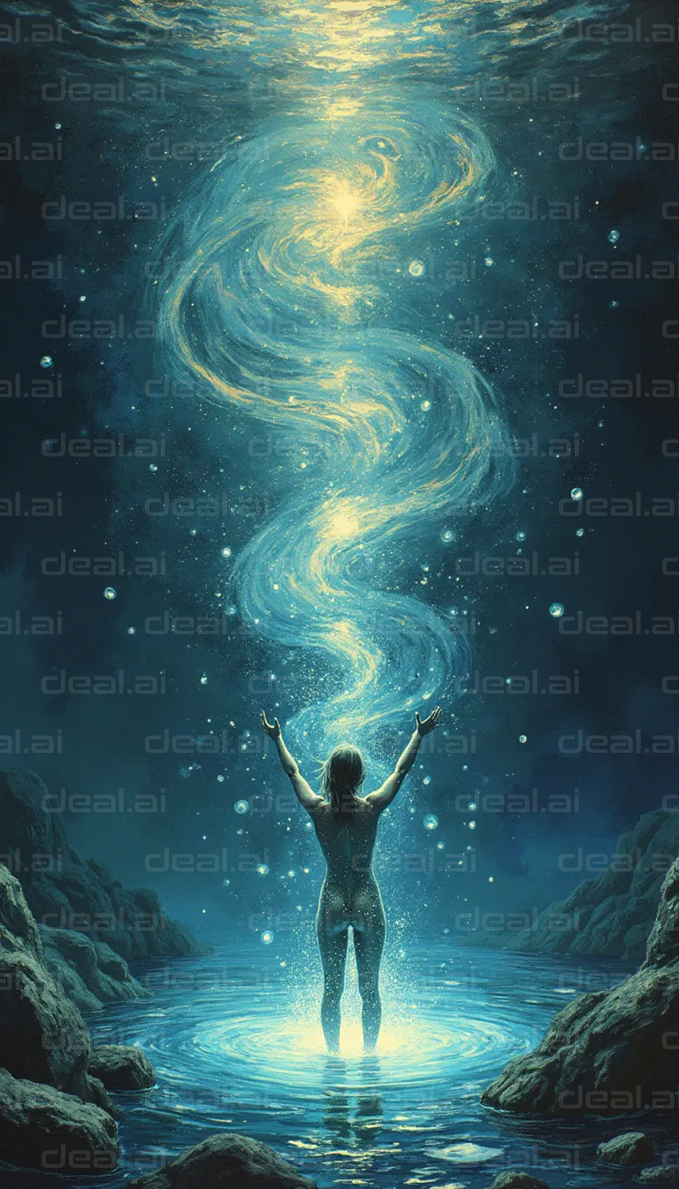"Underwater Magic: A Mystical Emergence"
