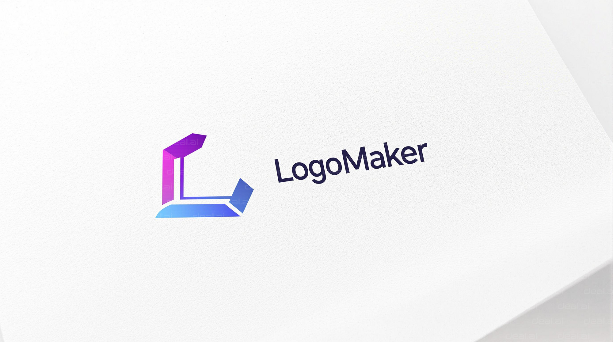 Colorful Logo Design Mockup