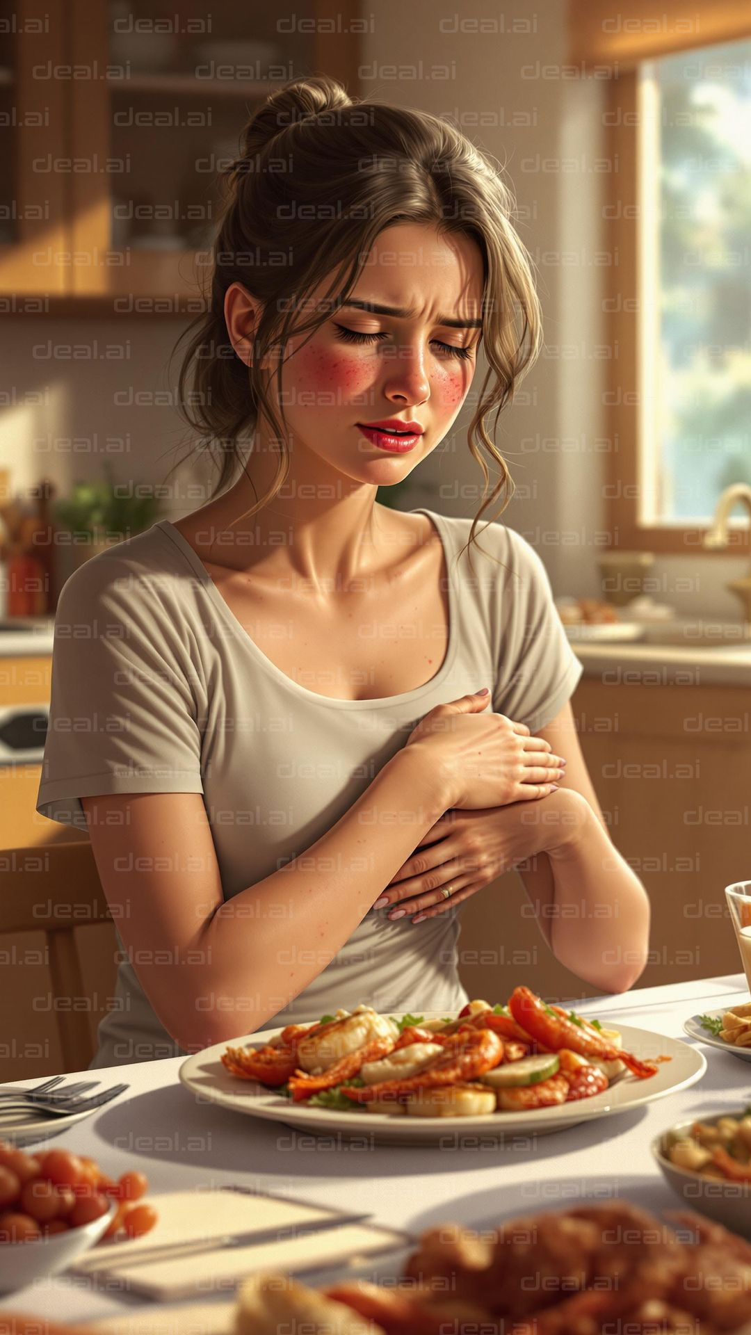 "Uncomfortable at the Dinner Table"