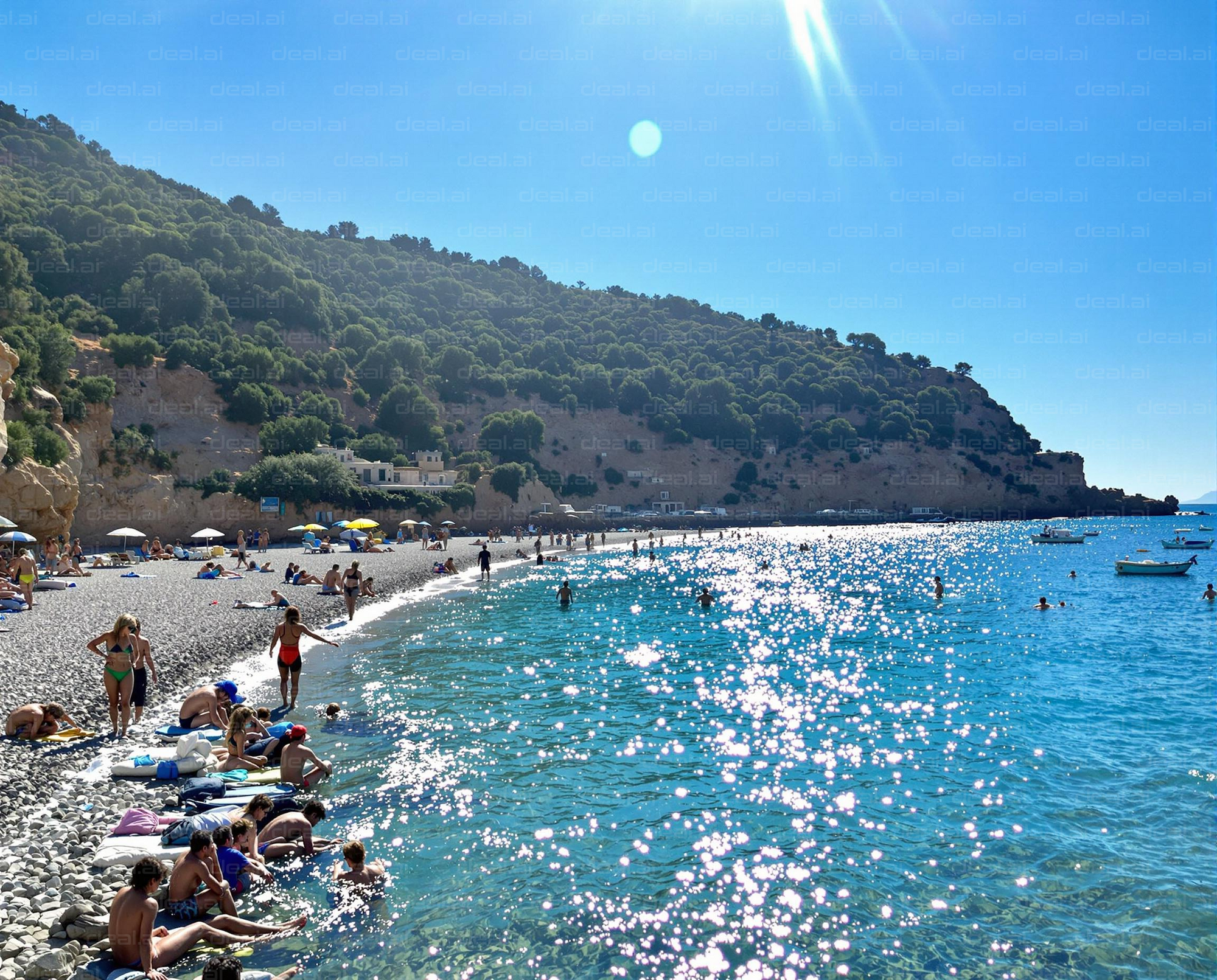 Sunny Day at the Beach