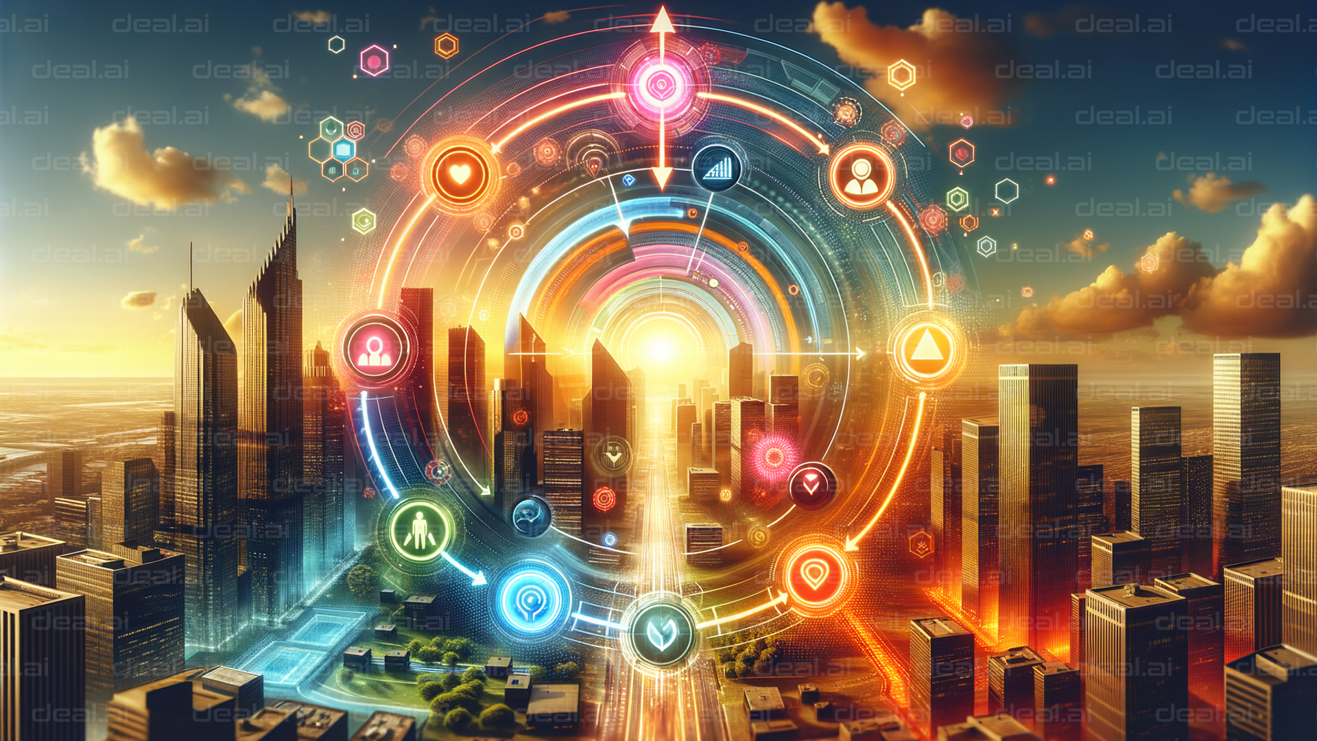 Futuristic Smart City Vision