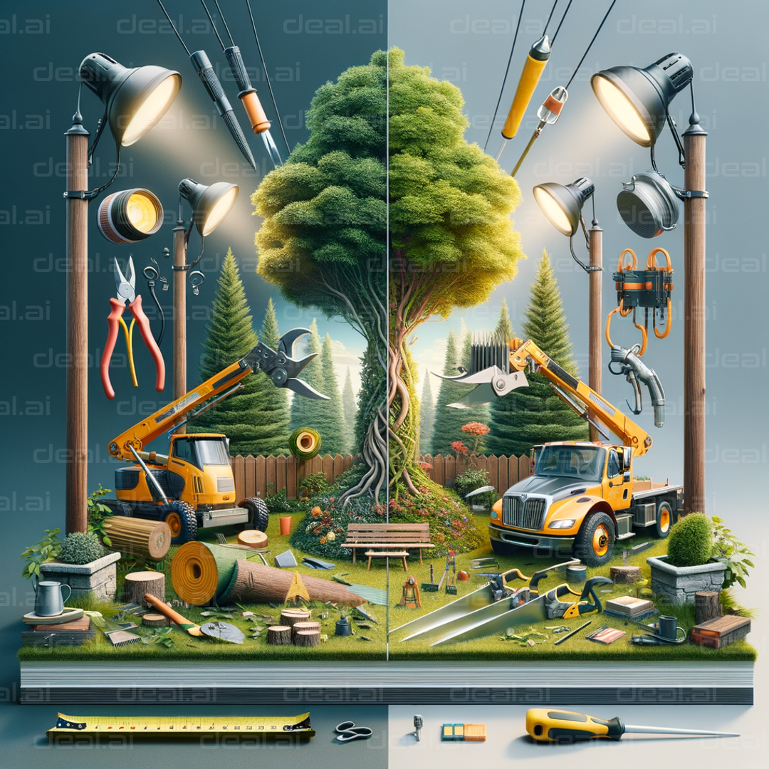 "Garden and Utility Tools Showcase"