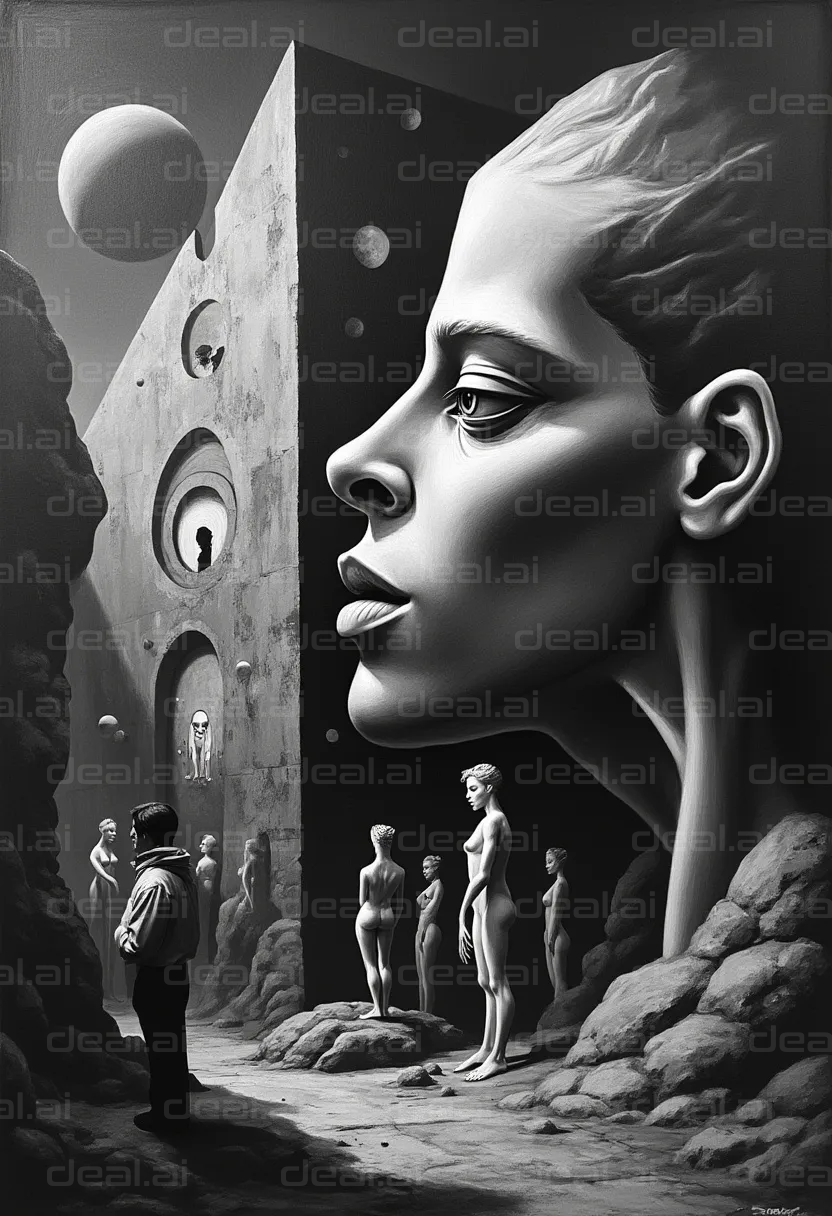 Surreal Exploration Journey