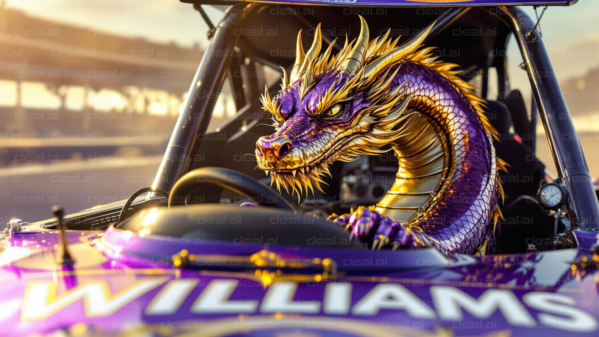 Dragon Racer on the Track