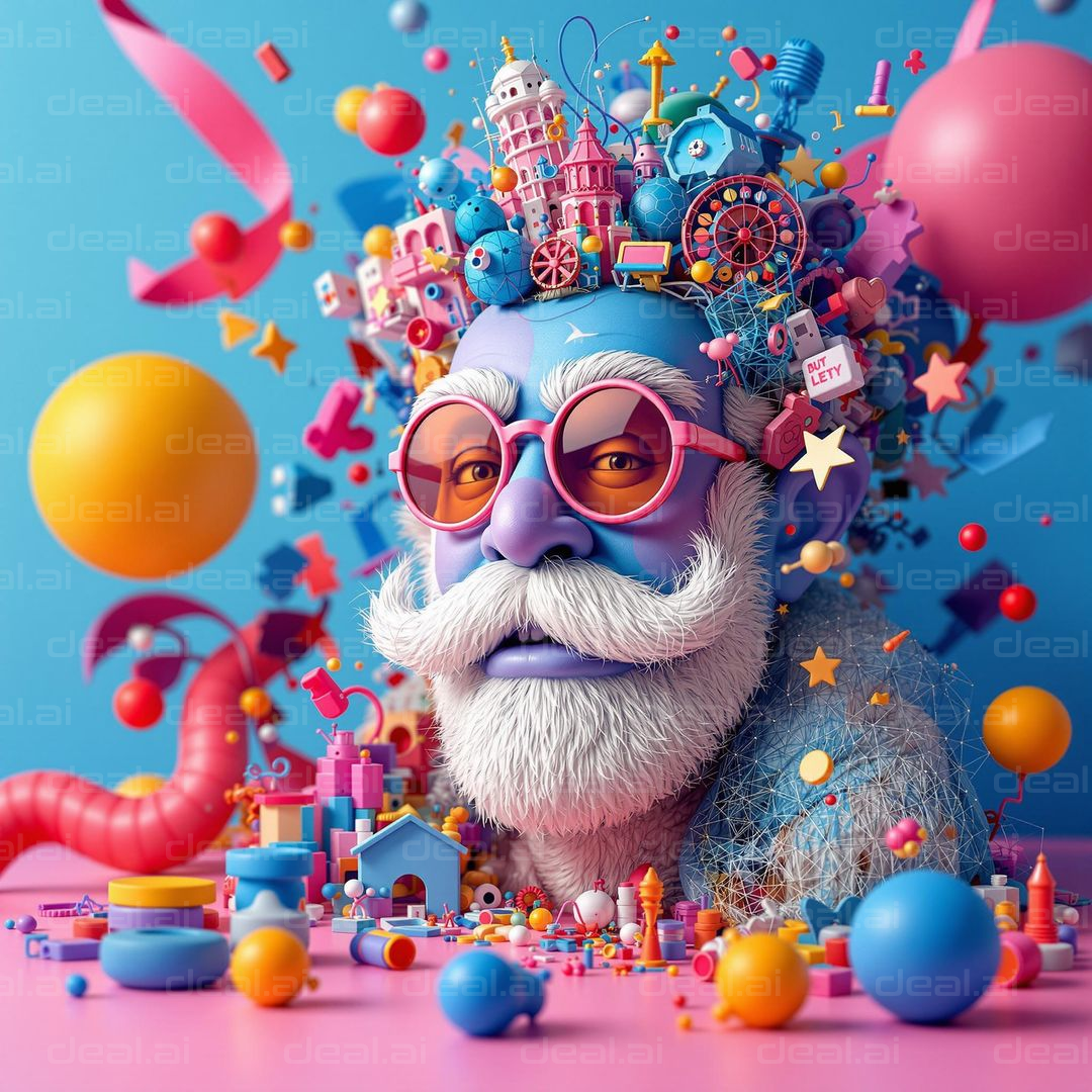 "Vibrant Imagination Explosion"