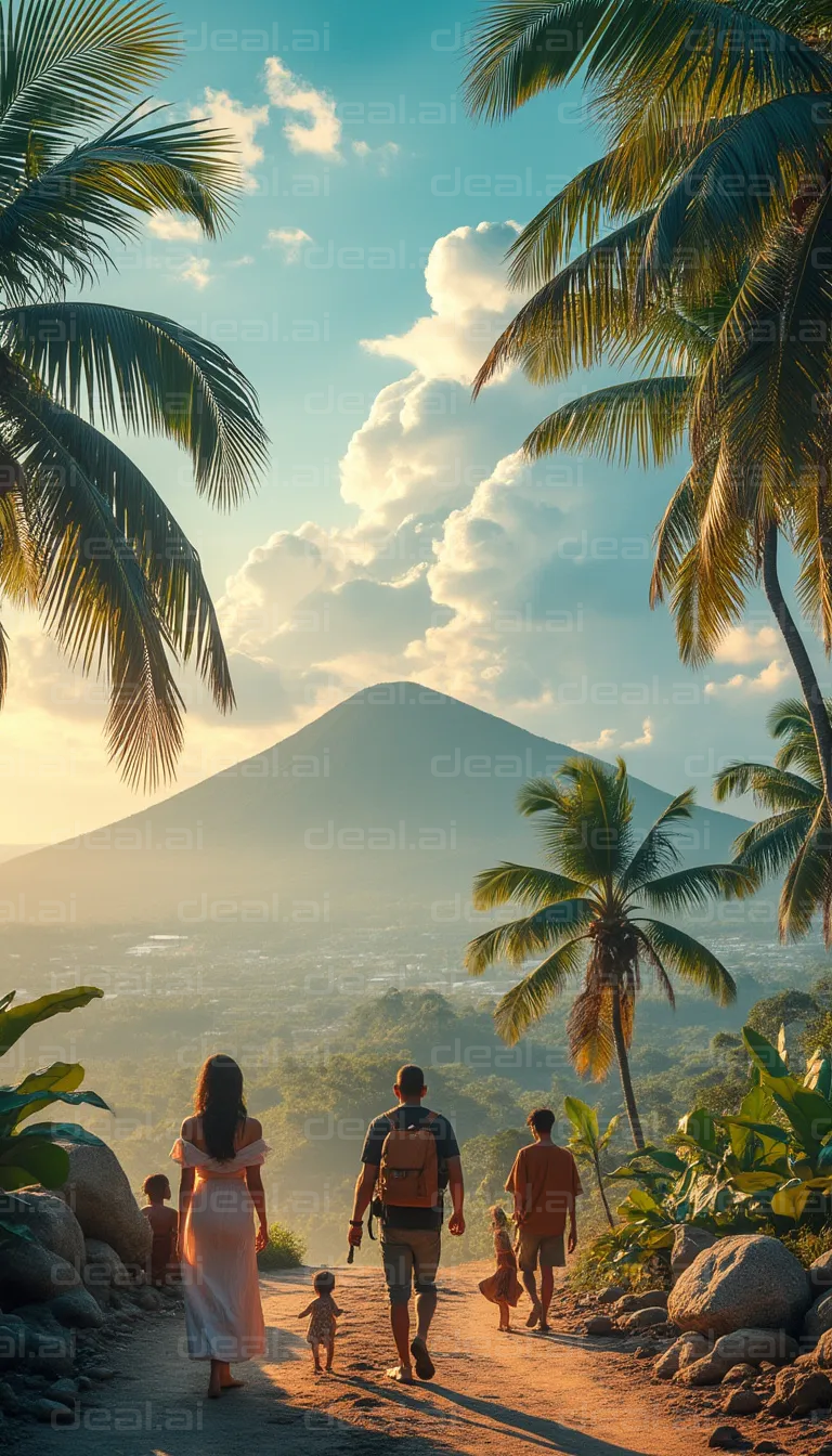 Family Stroll to Volcano Viewpoint