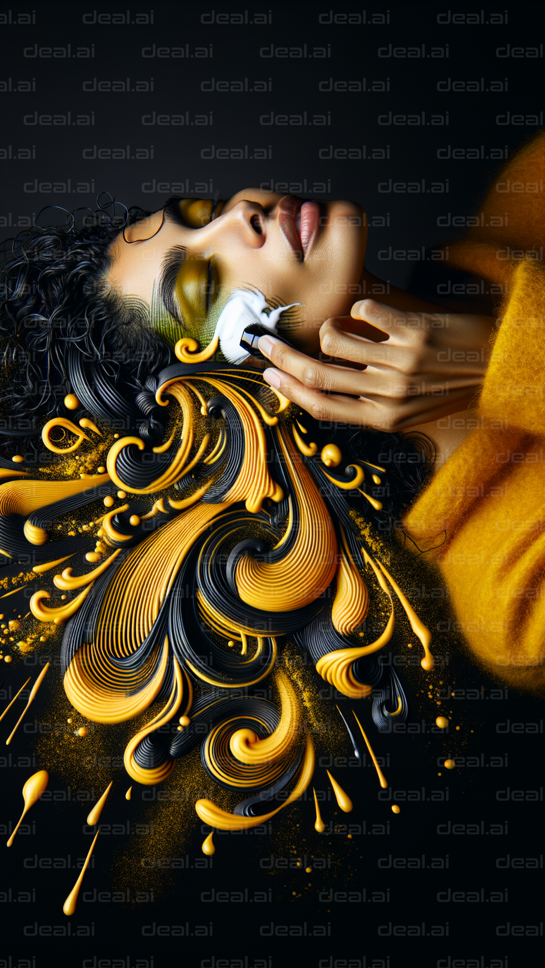 Artistic Makeup in Motion