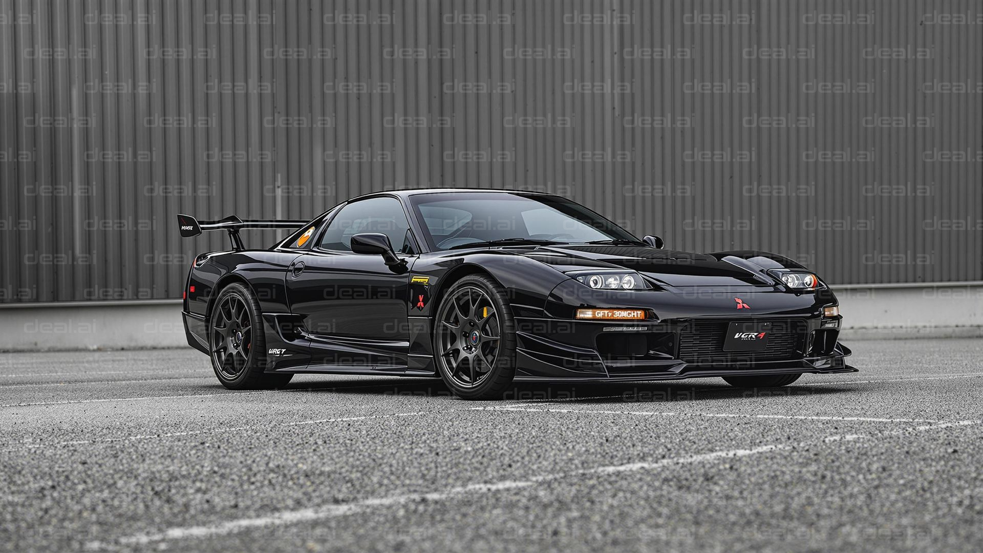Sleek Black Sports Car Perfection