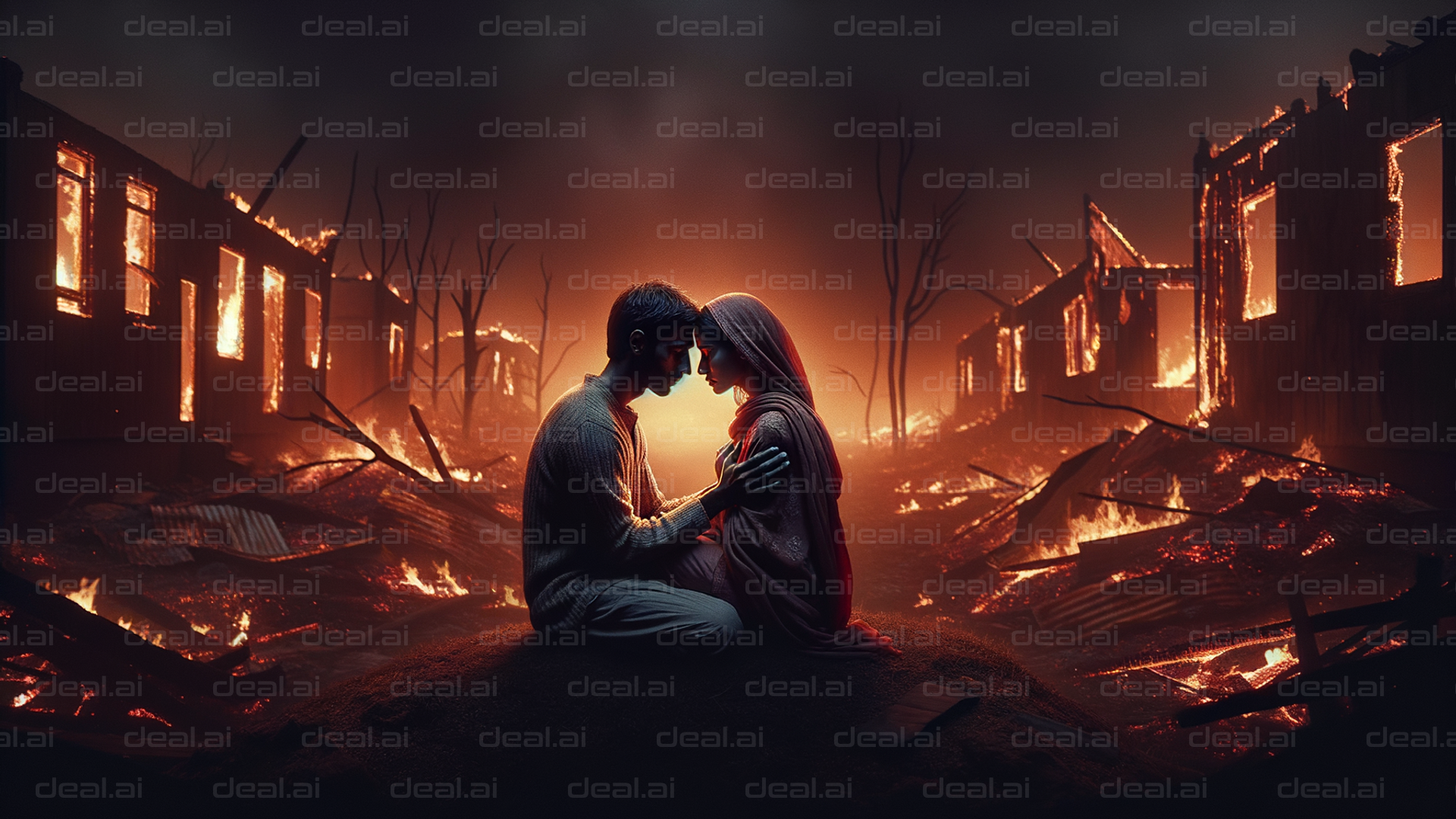 Love Amidst Flames