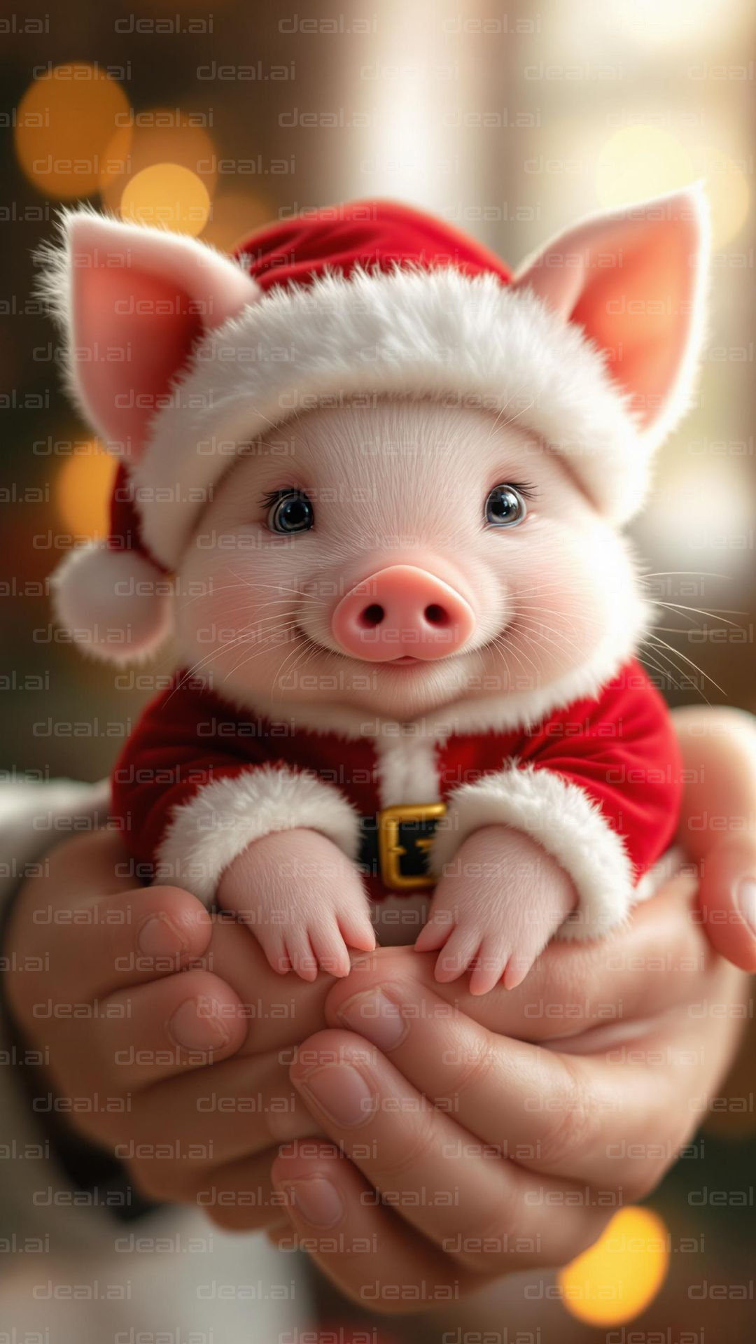 Santa Piglet Delight