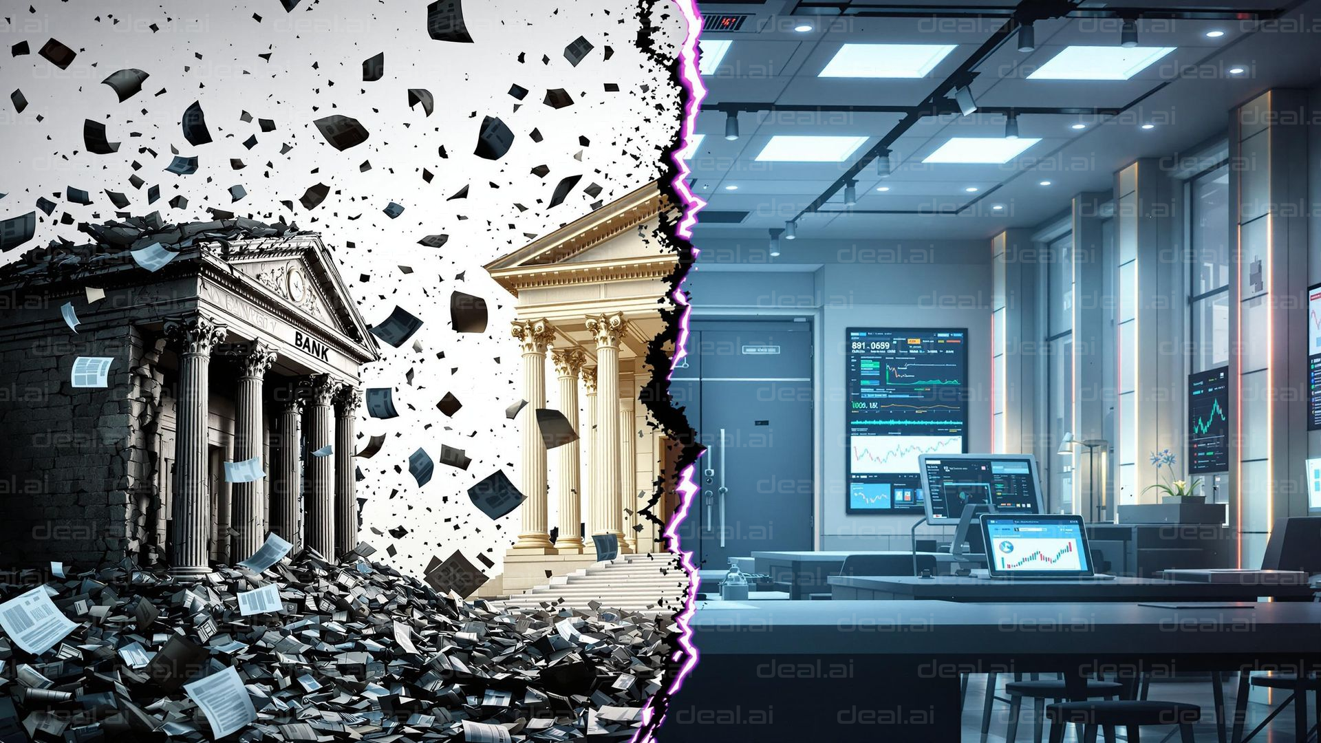 "Banking Evolution: Past vs. Present"