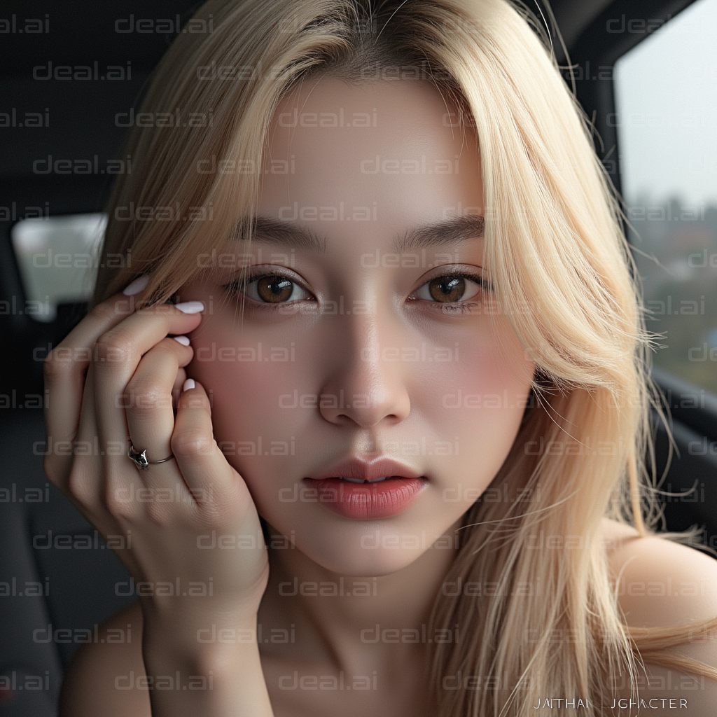 Blonde Beauty in Soft Light
