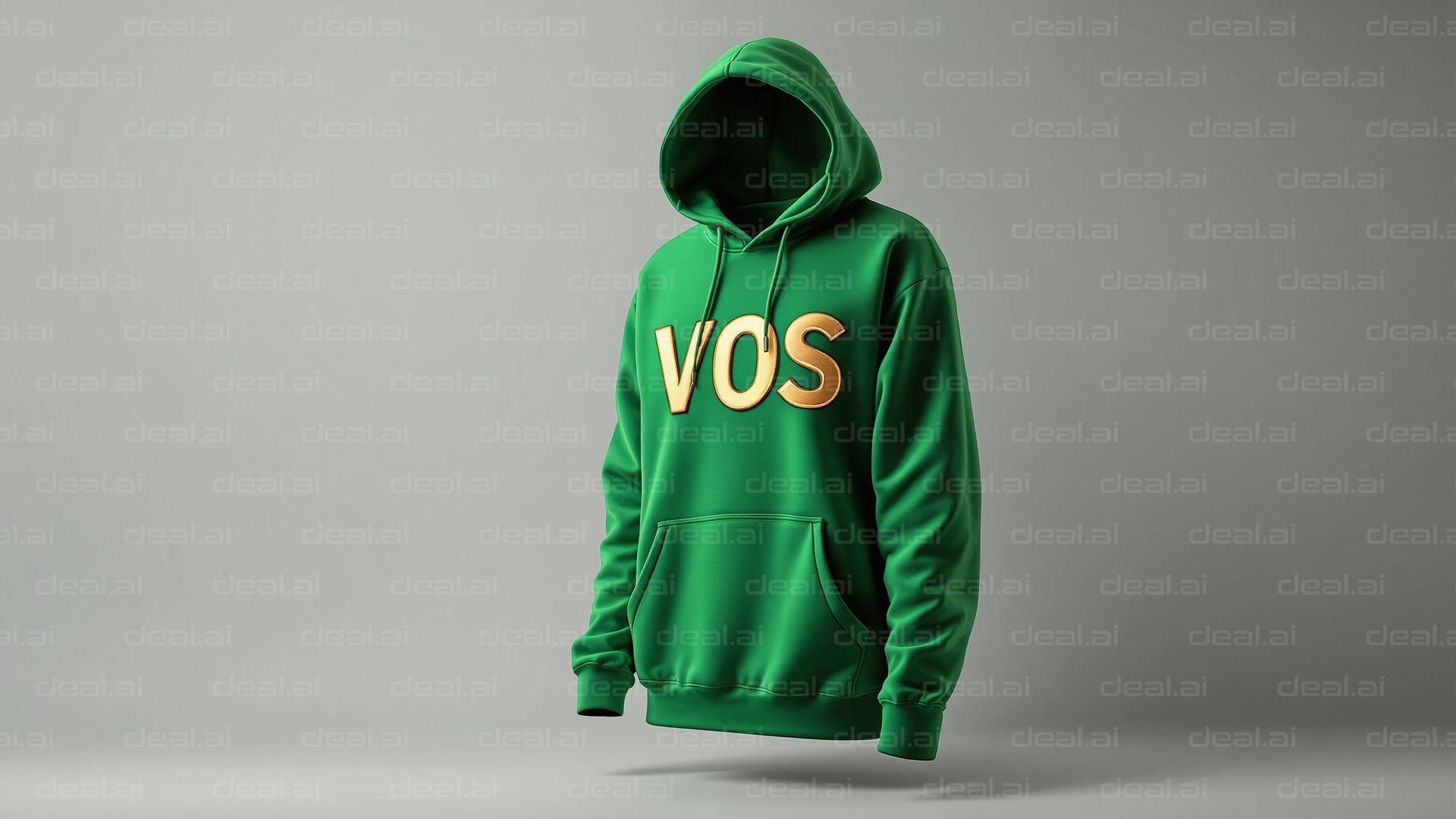 Green "VOS" Hoodie Design