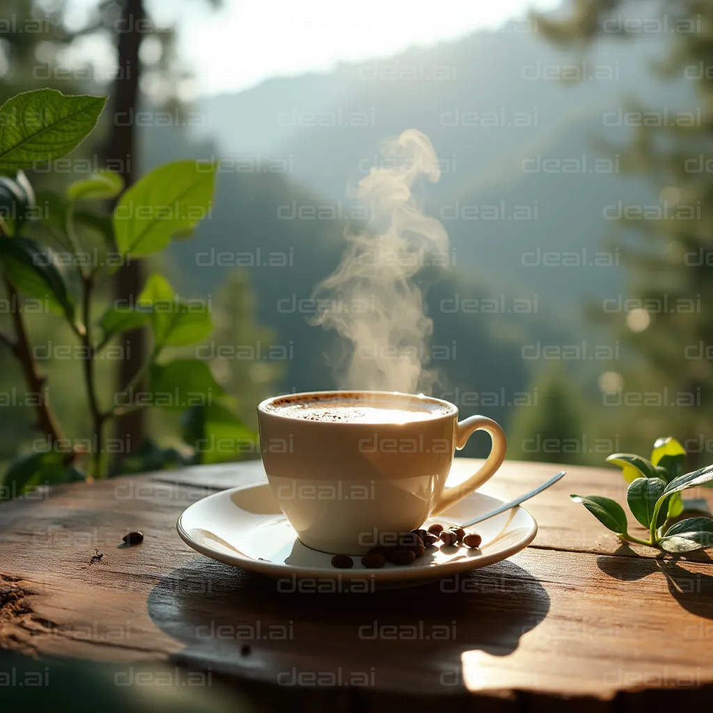 "Morning Coffee Bliss"