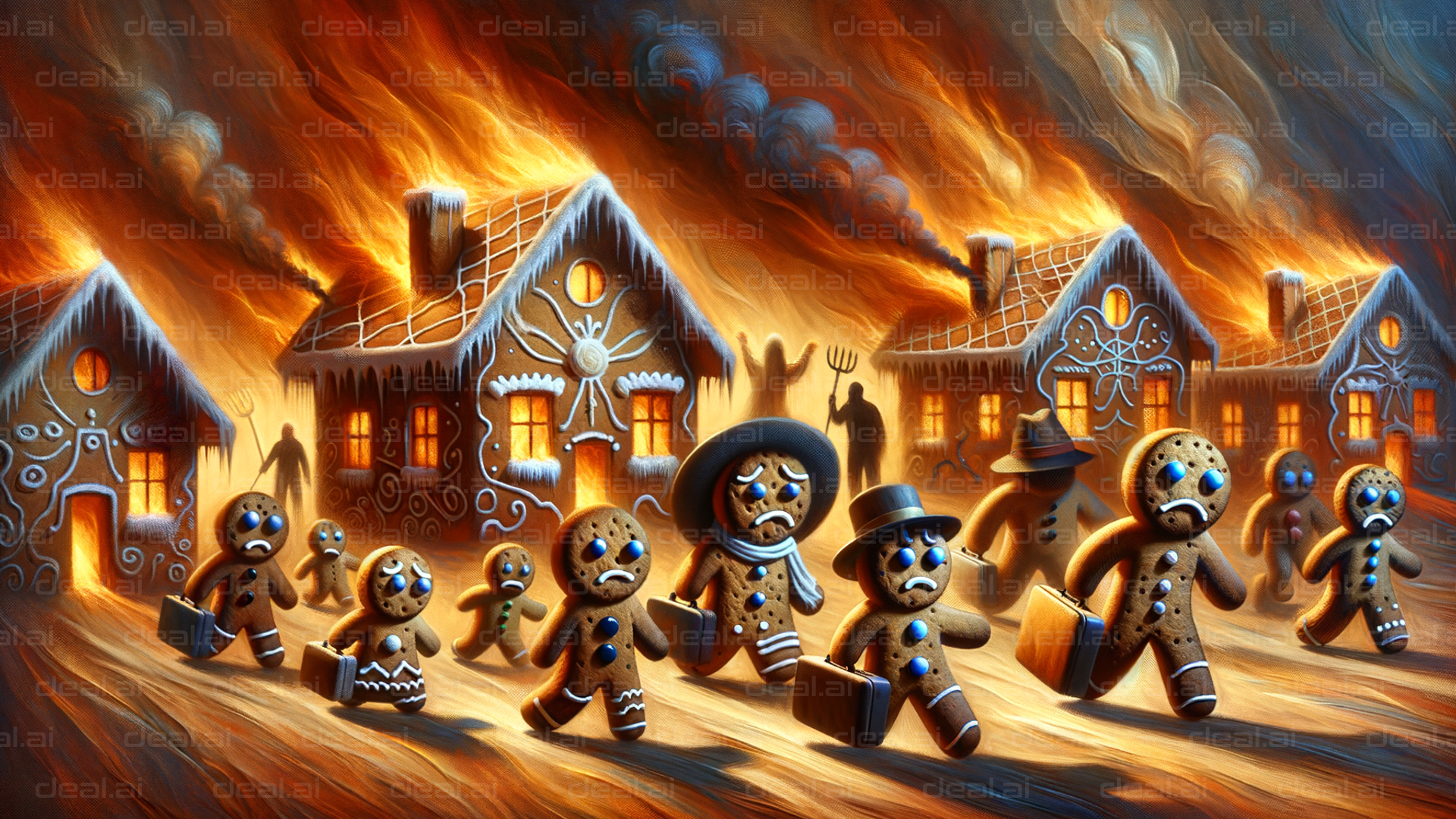 Gingerbread Migration from Burning Village