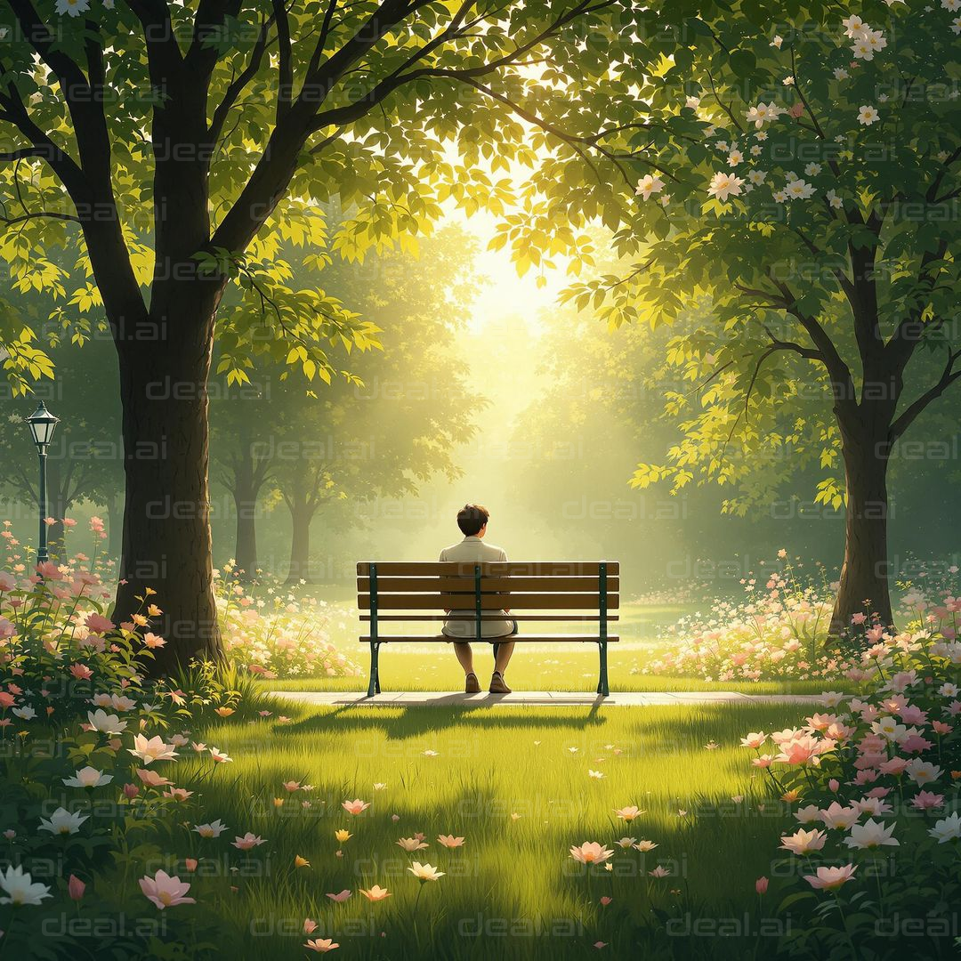 Tranquil Morning in the Park