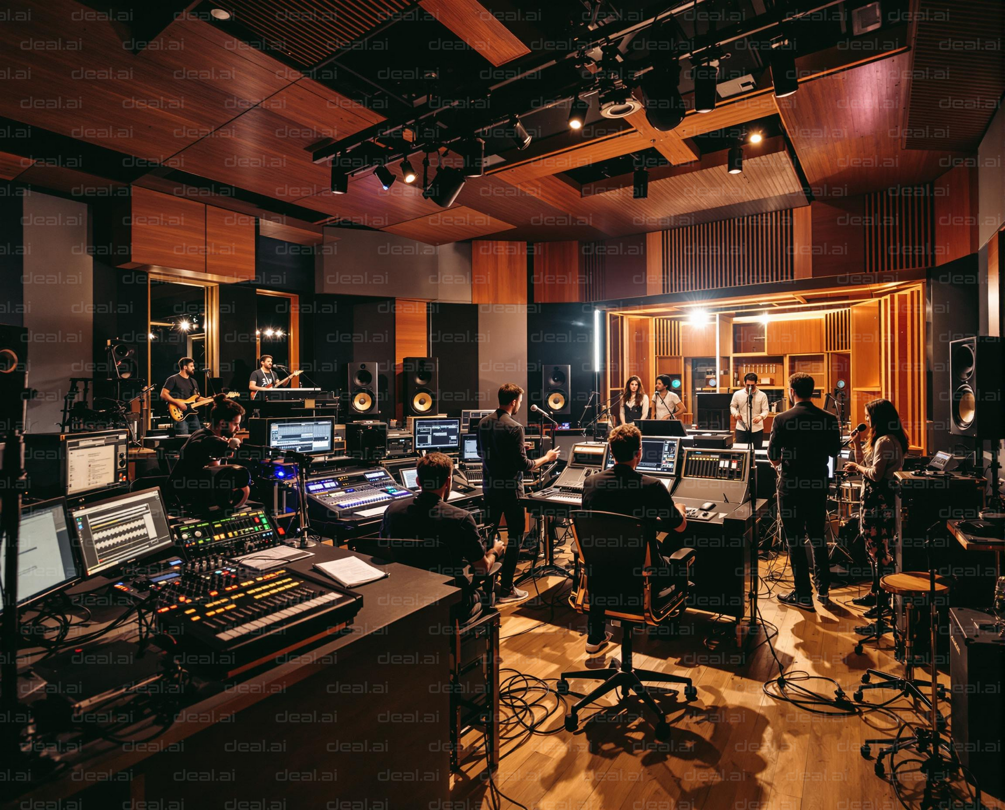 Recording Studio Session Buzz