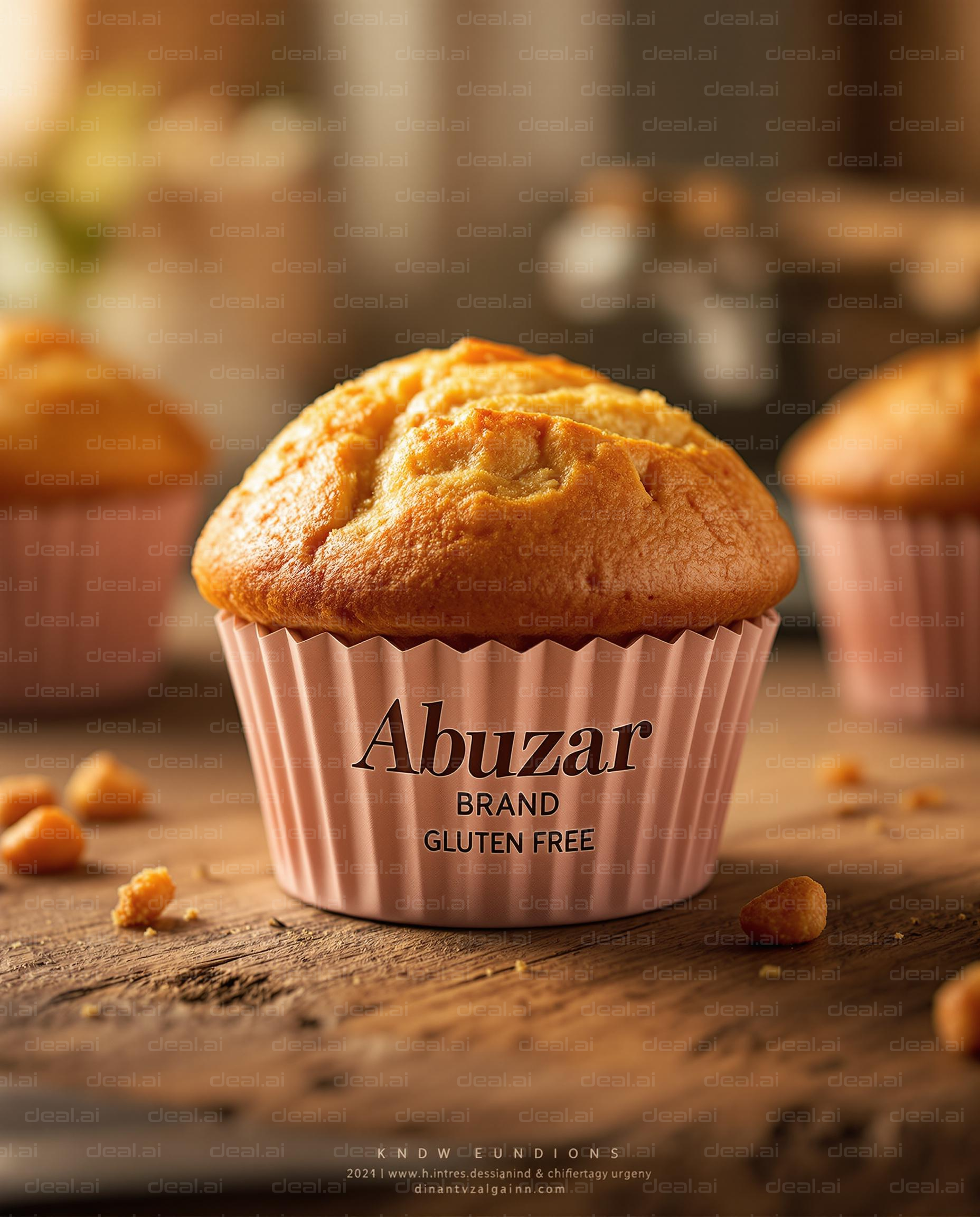 "Golden Gluten-Free Muffin Delight"