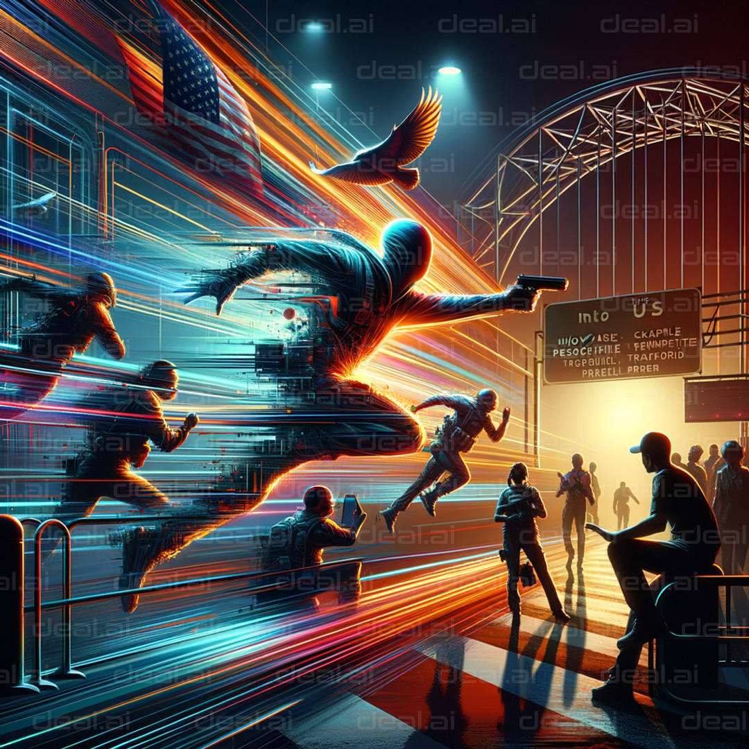 "High-Speed Chase at the Border"