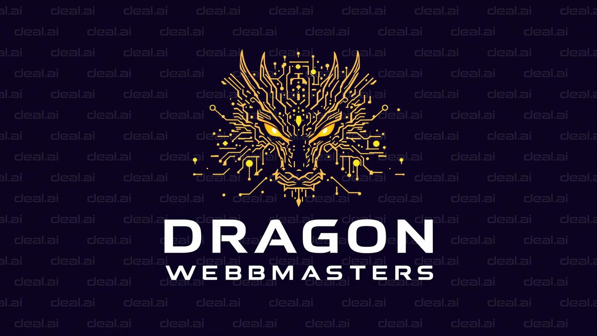 "Futuristic Dragon Logo Design"