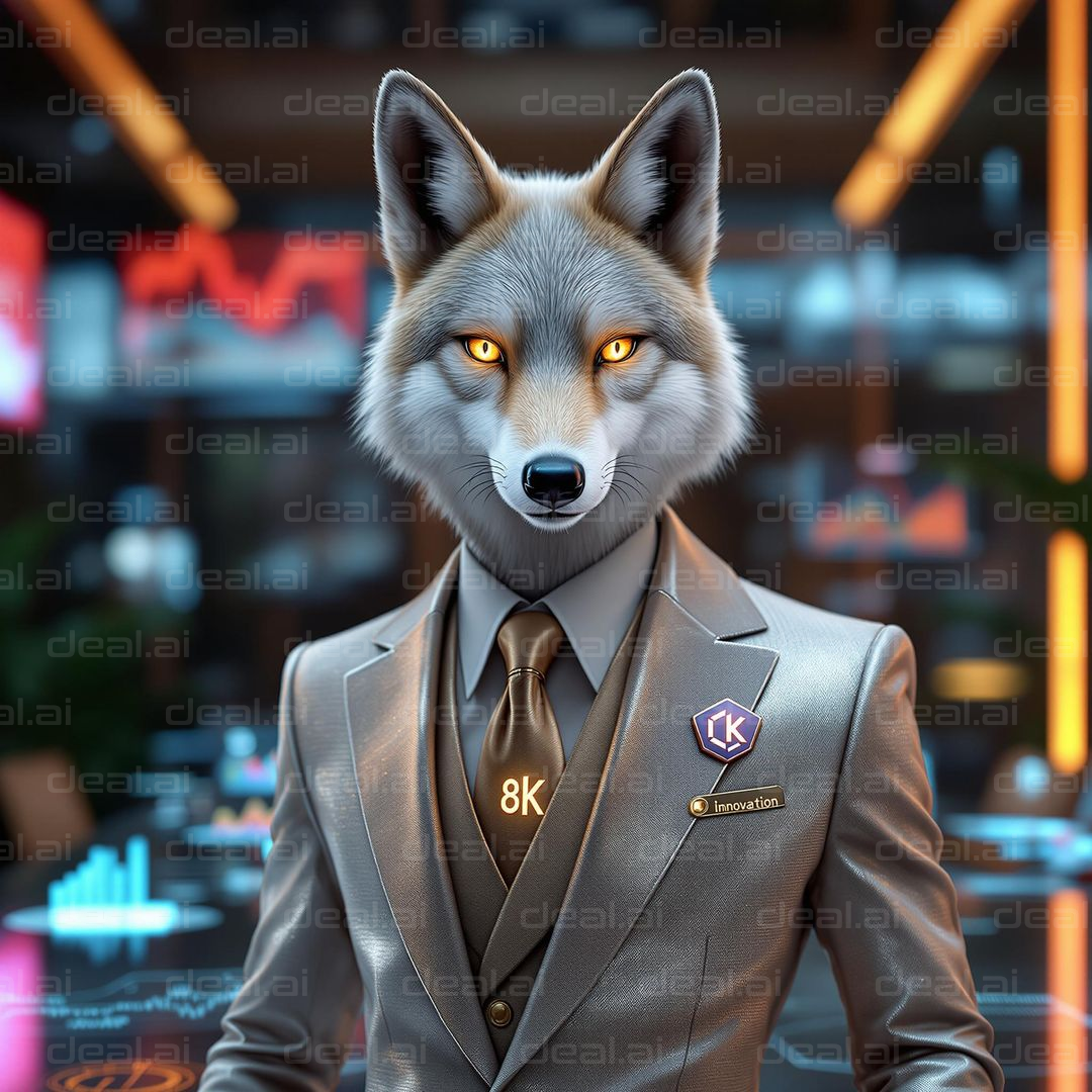 Sophisticated Fox at Work