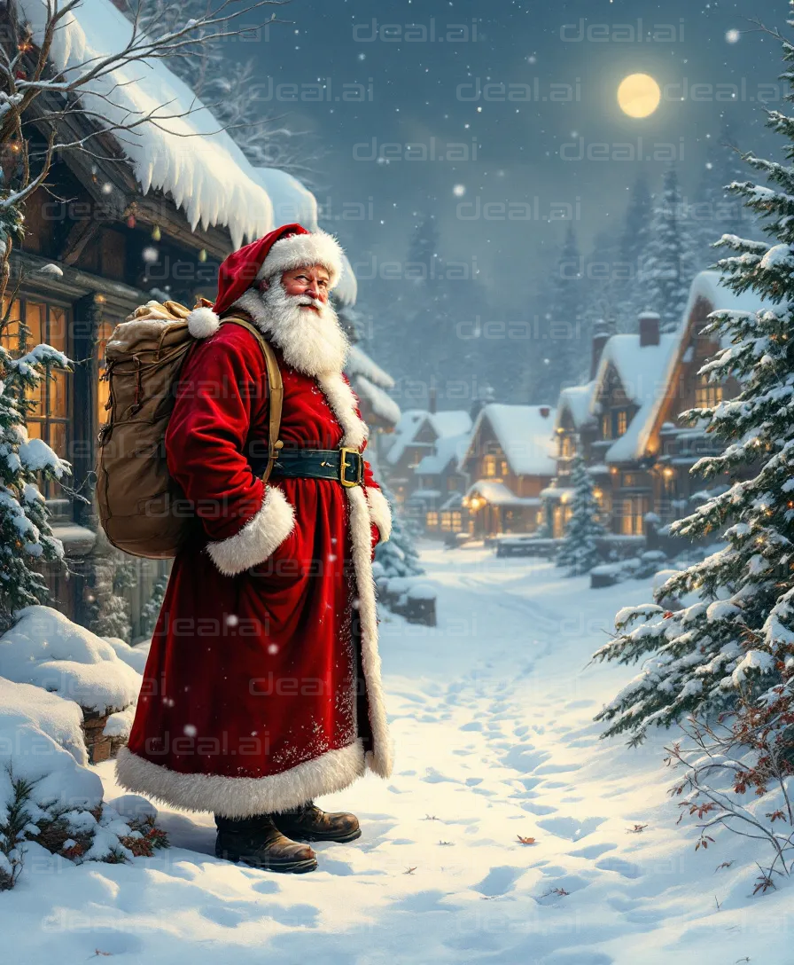 Santa's Winter Village Stroll