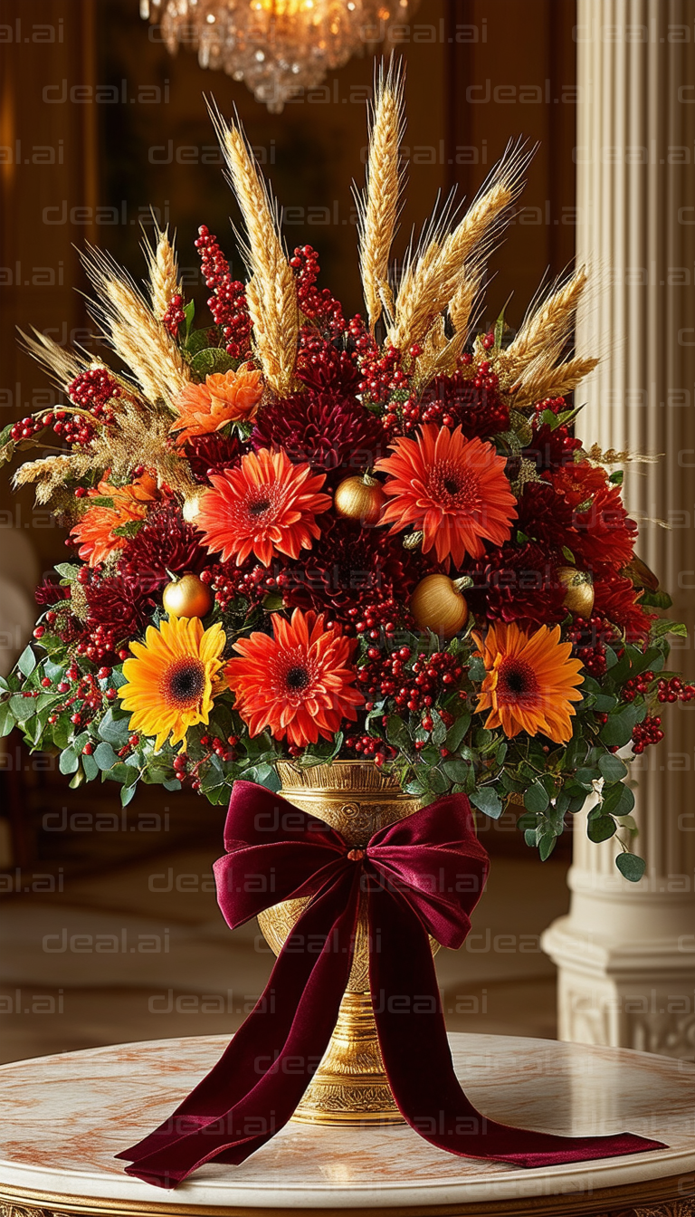 Elegant Autumn Floral Arrangement