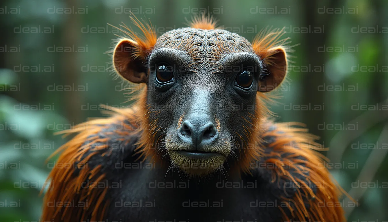 Forest Creature Close-Up Shot