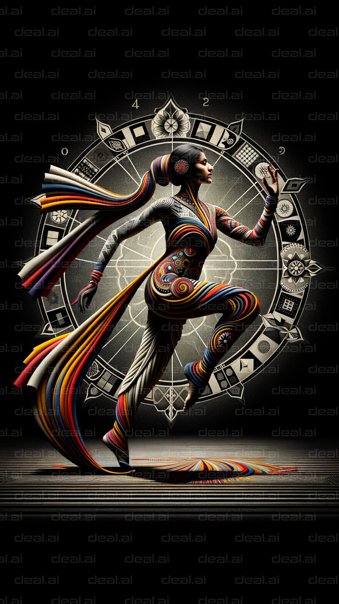 Cosmic Dance of Colors