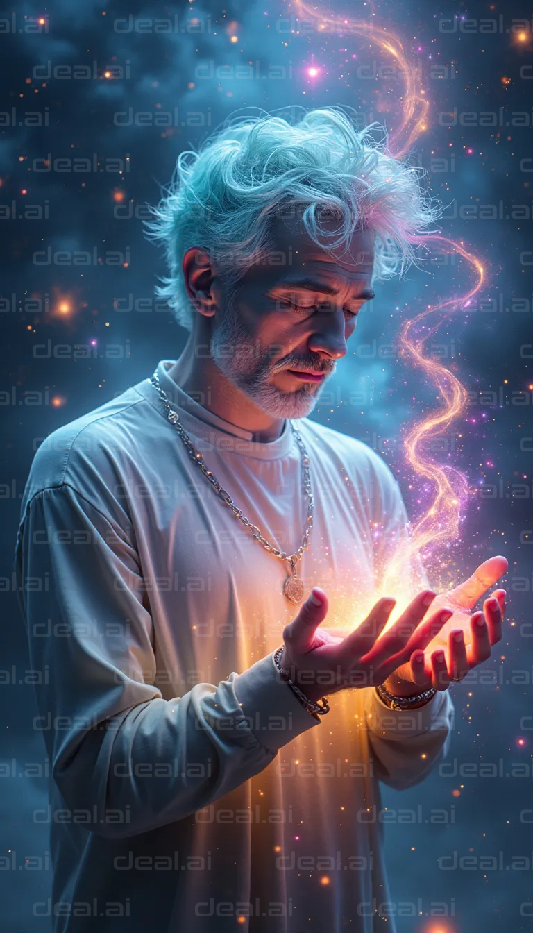 "Magical Energy in Hands"