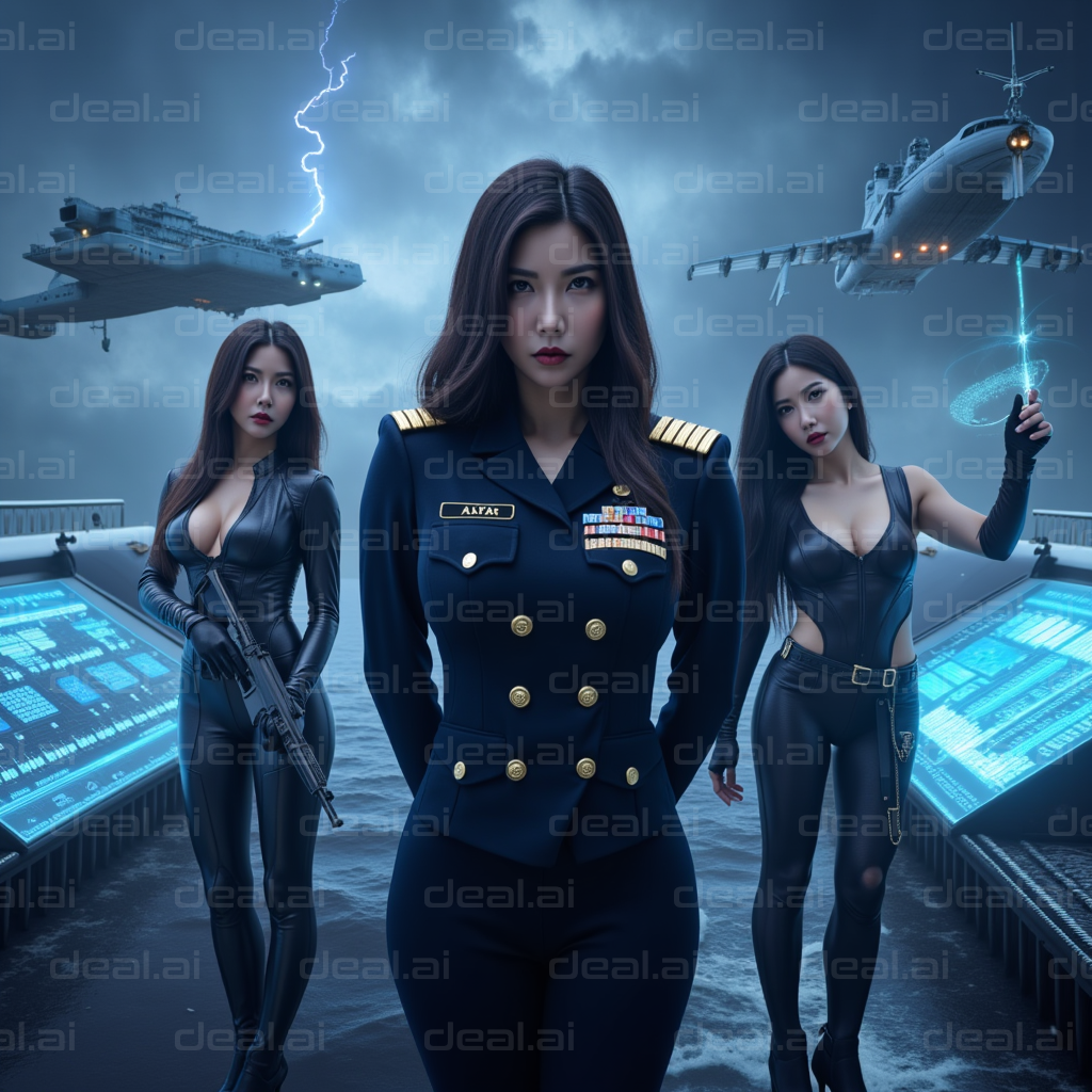 "Futuristic Naval Commanders"