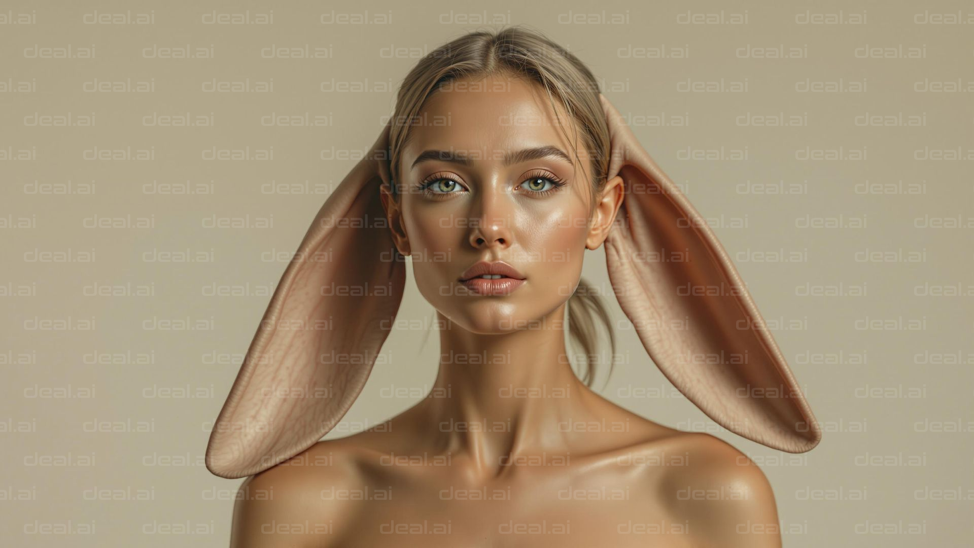 Fanciful Ears Portrait