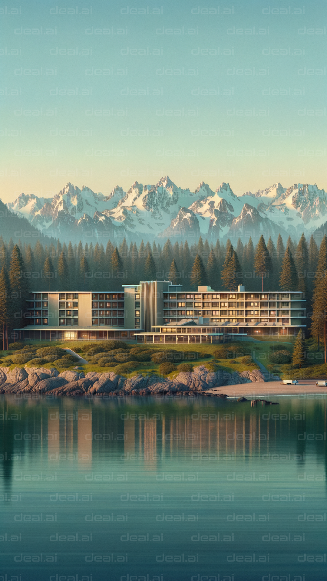 Mountain Retreat by the Lake
