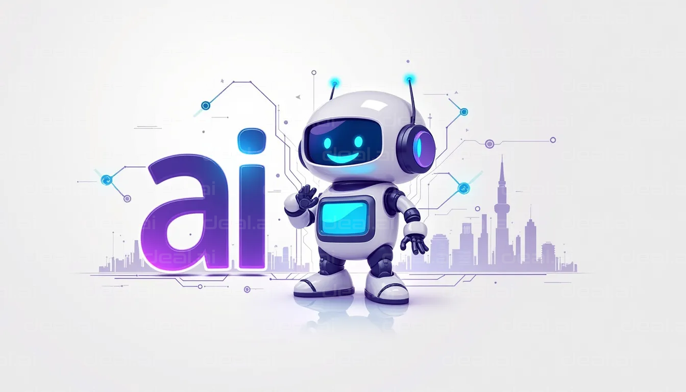 "Future of AI: Friendly Robot Assistant"