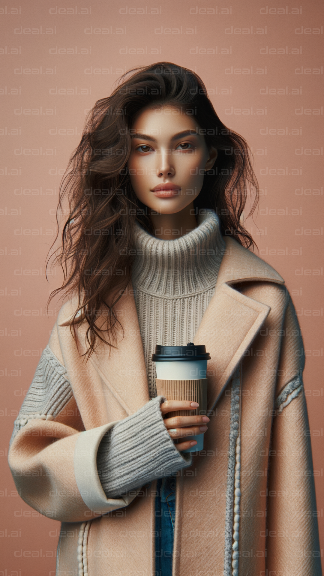 Cozy Autumn Vibes with Coffee Cup