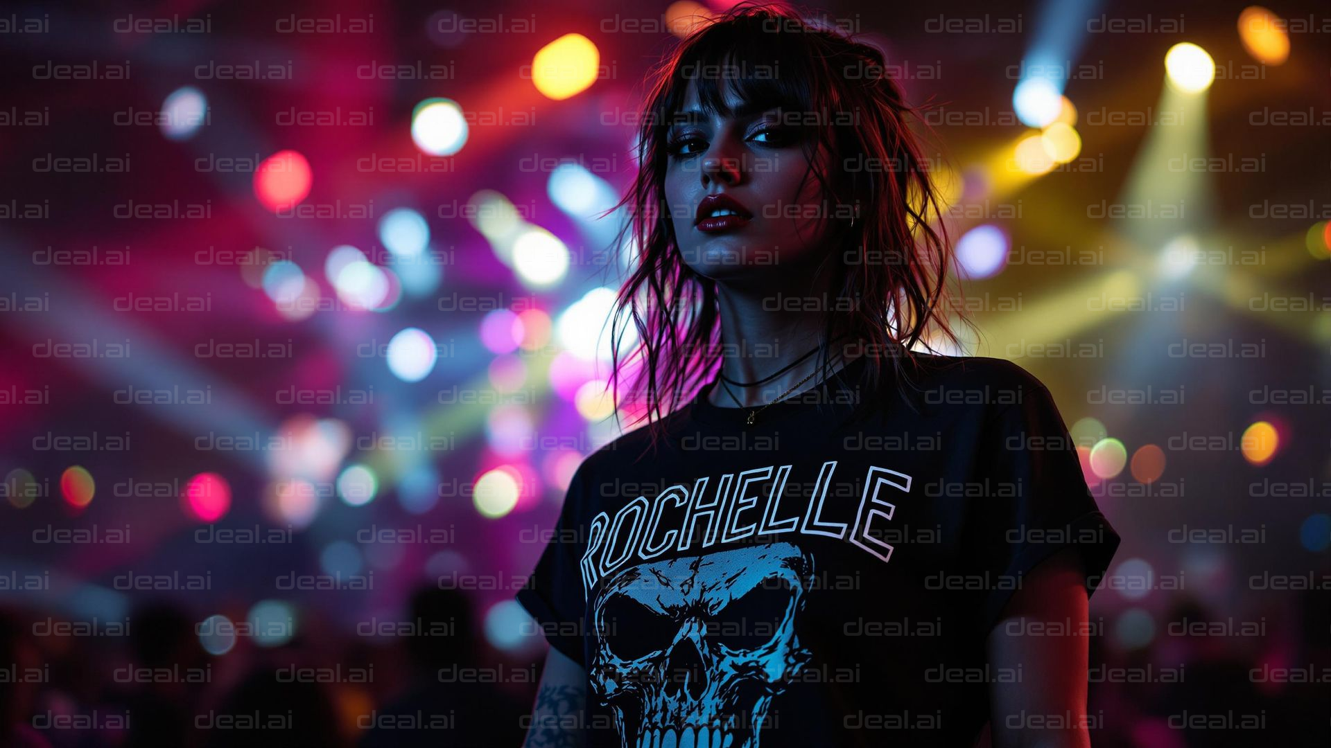 Neon Nights and Rock Style