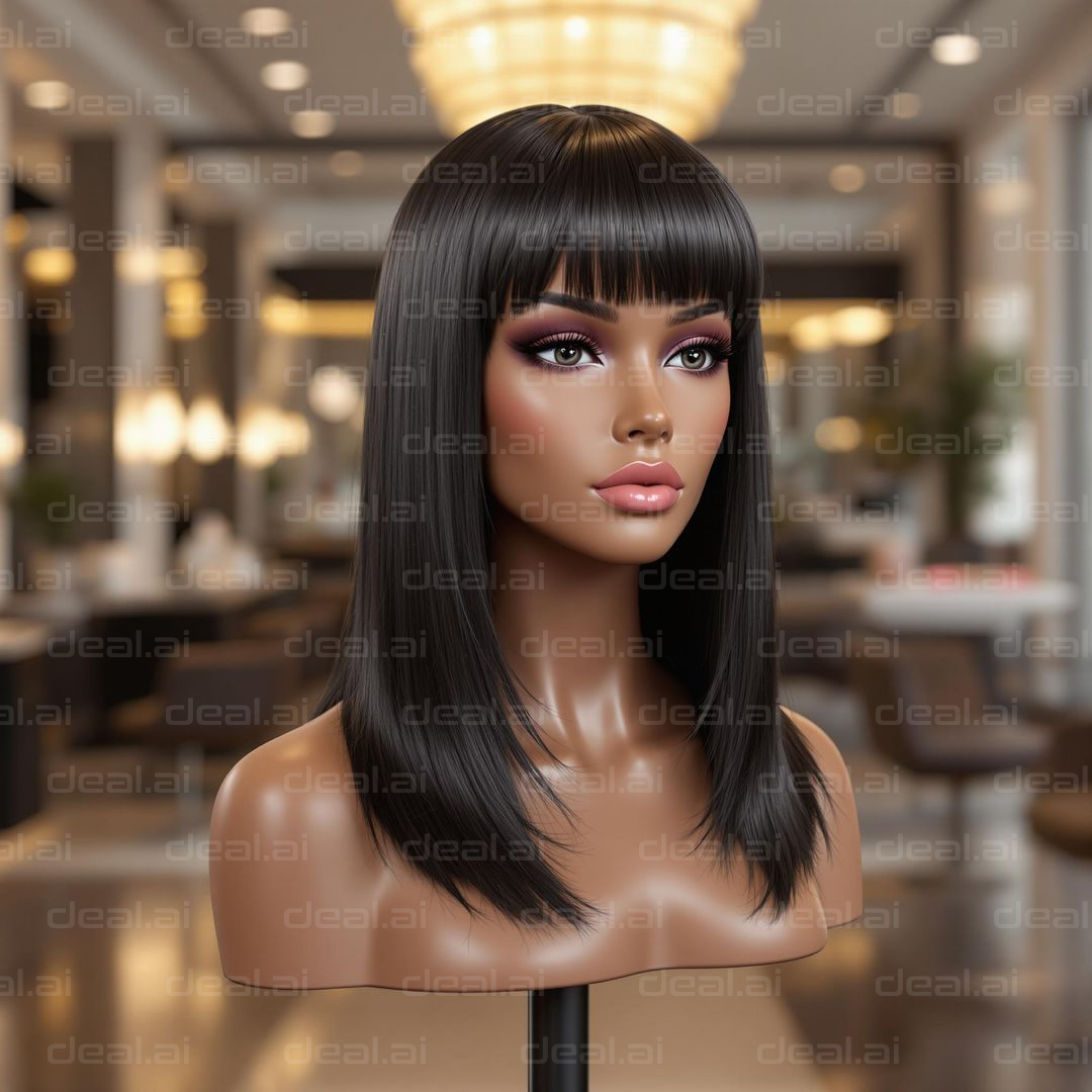 Stylish Mannequin in Modern Salon