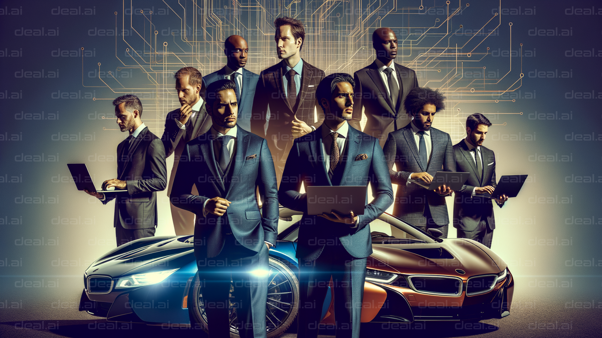 Tech Leaders and Futuristic Cars