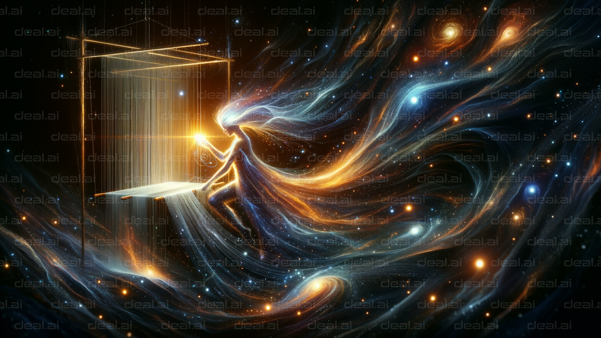 "Cosmic Weaving Fantasy"
