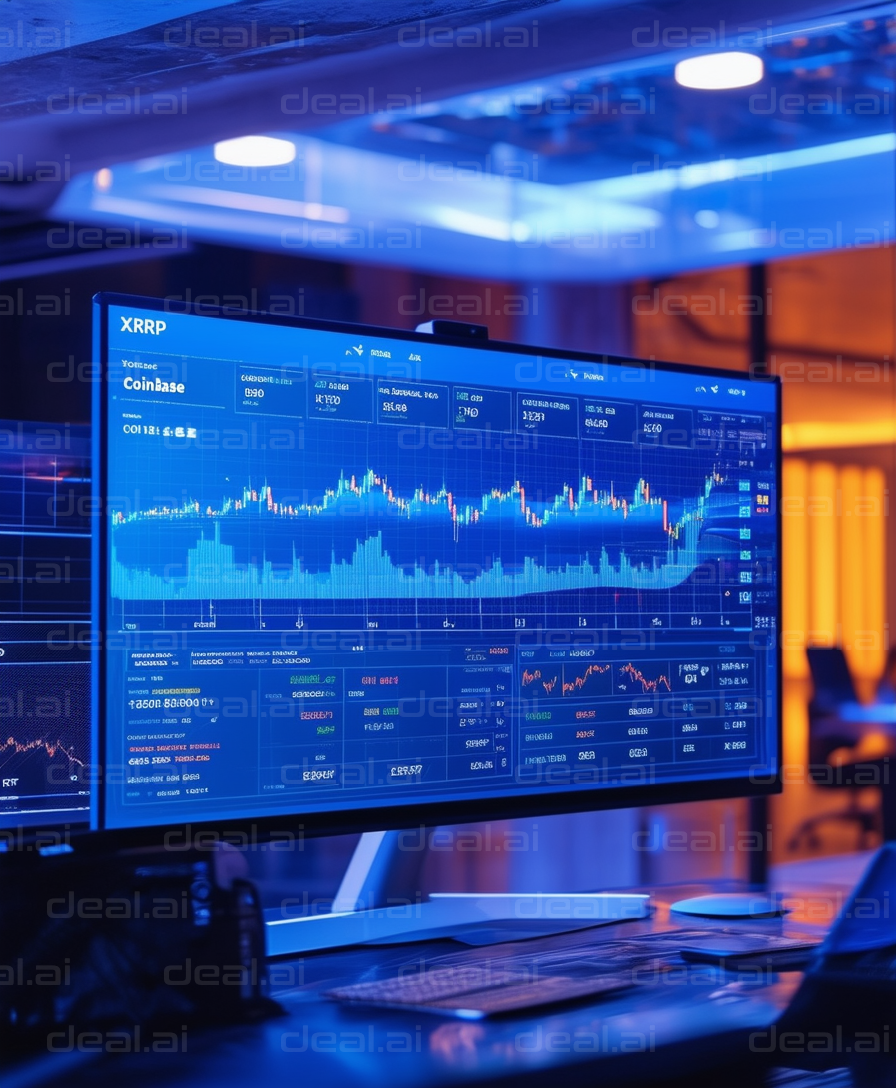 Crypto Market Trends on Monitors