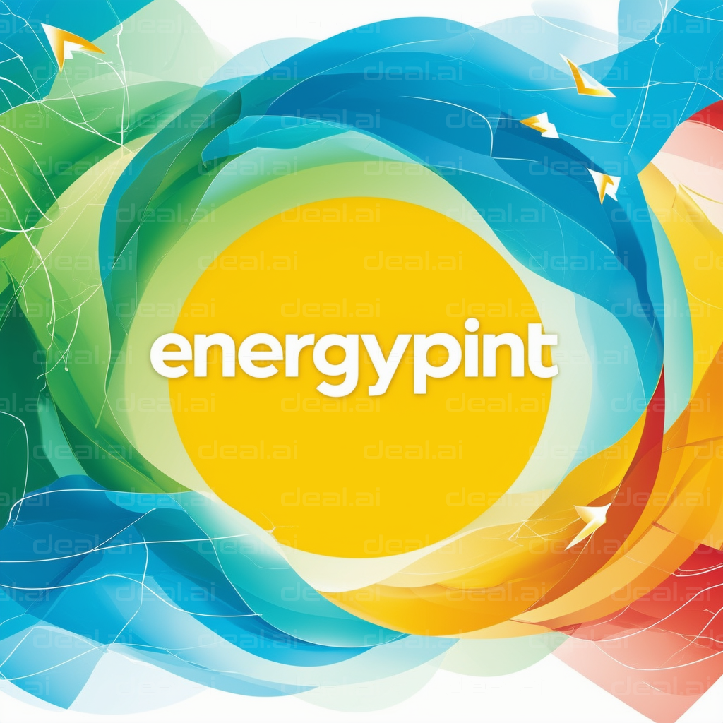 "Bright and Vibrant Energy Pint Logo"