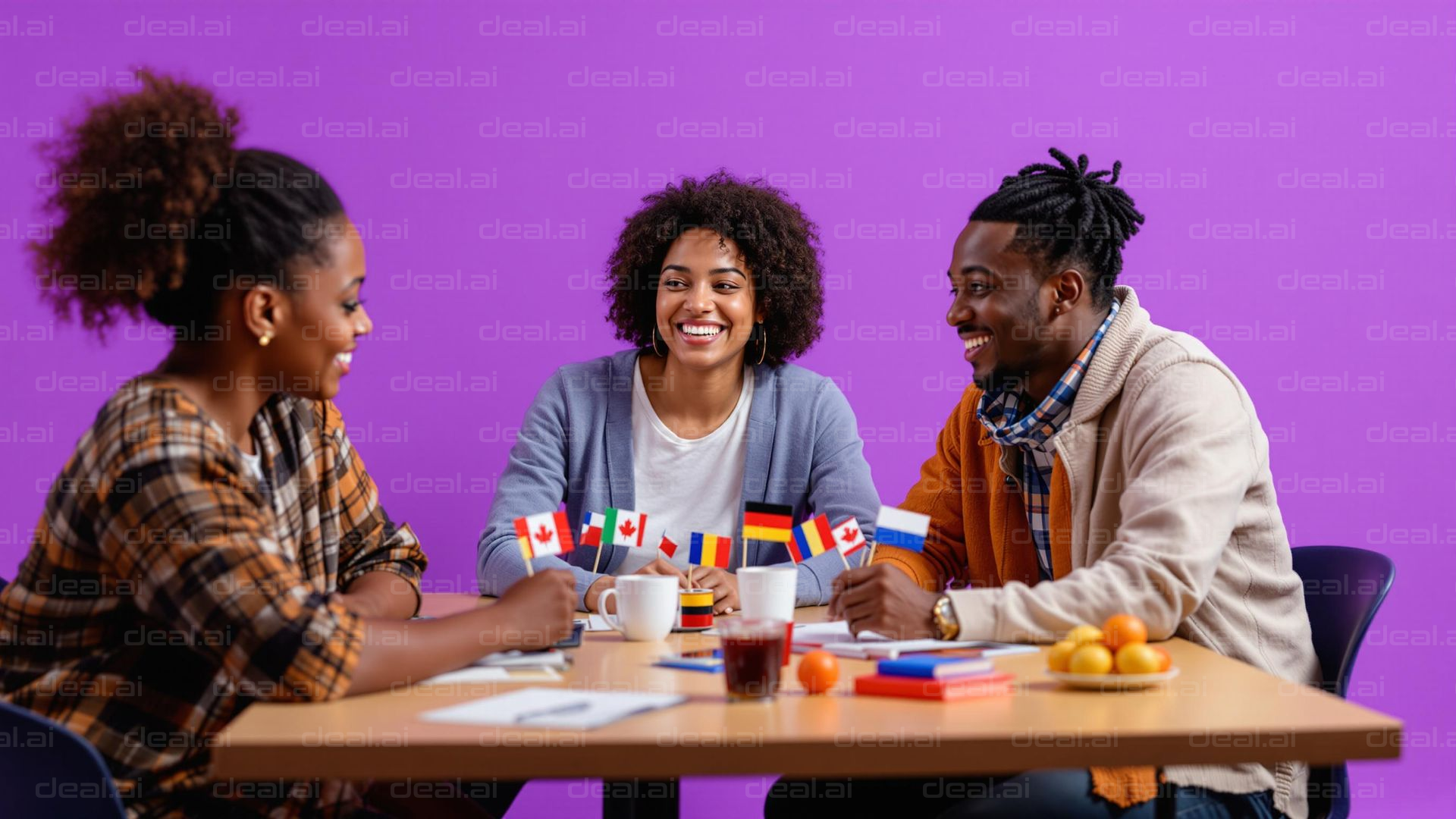 Joyful Multicultural Meeting