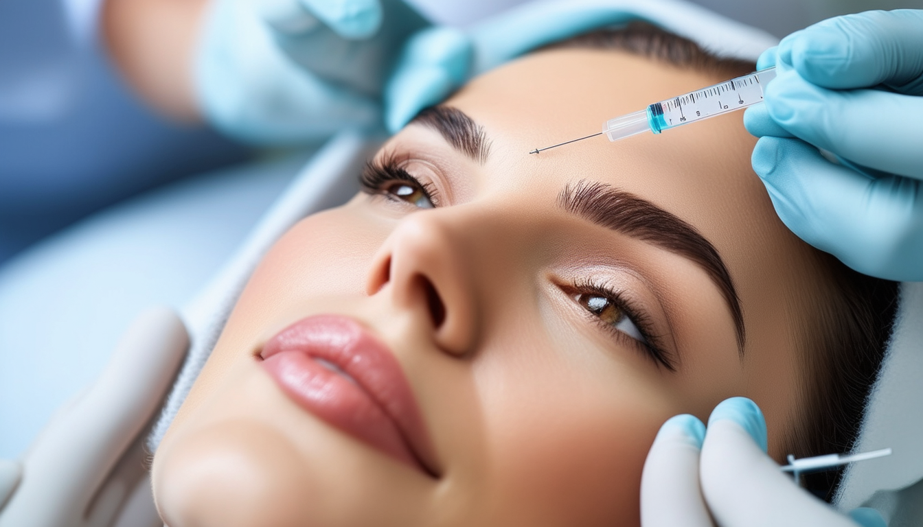 "Facial Botox Injection Procedure"