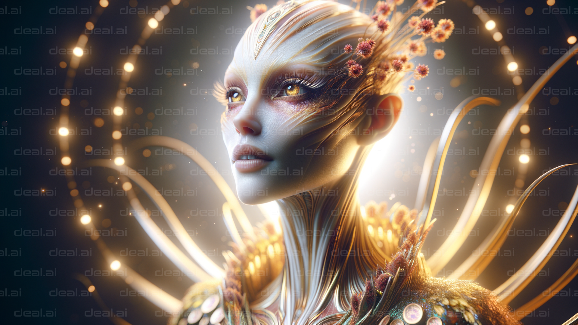 Ethereal Alien Elegance