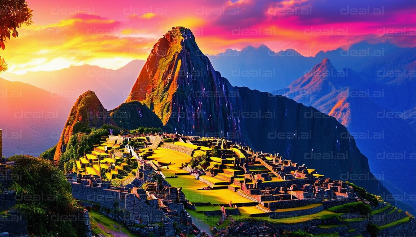 "Machu Picchu Sunrise Splendor"