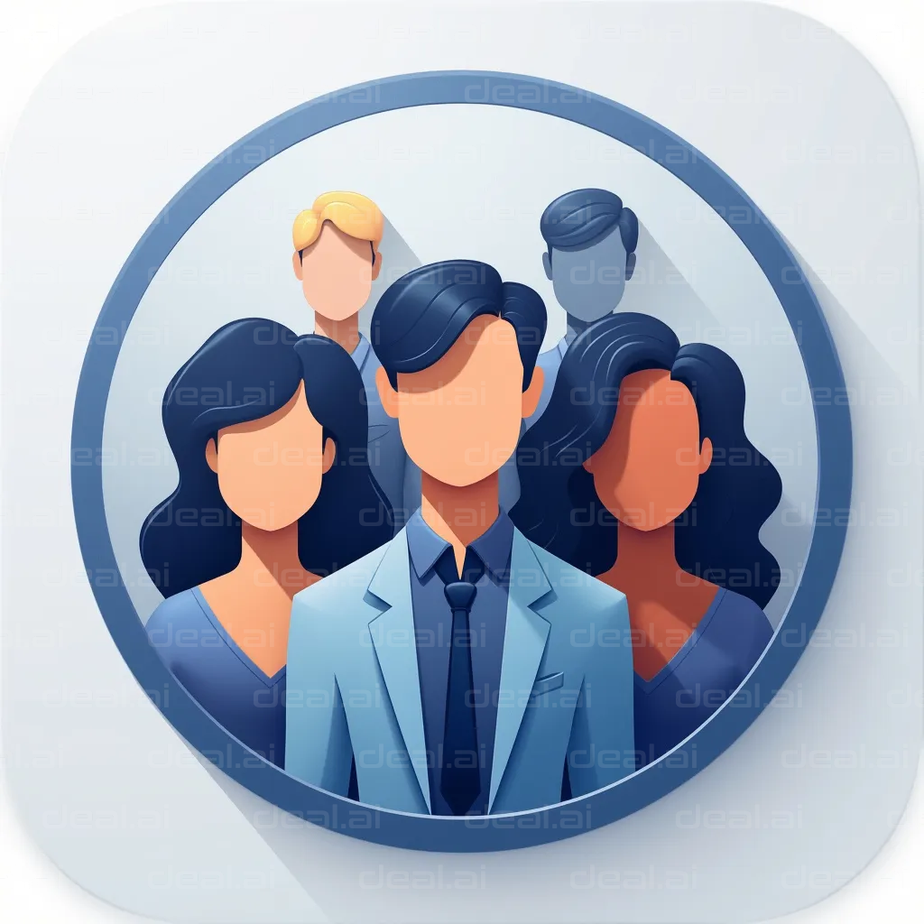 "Team Collaboration Icon"
