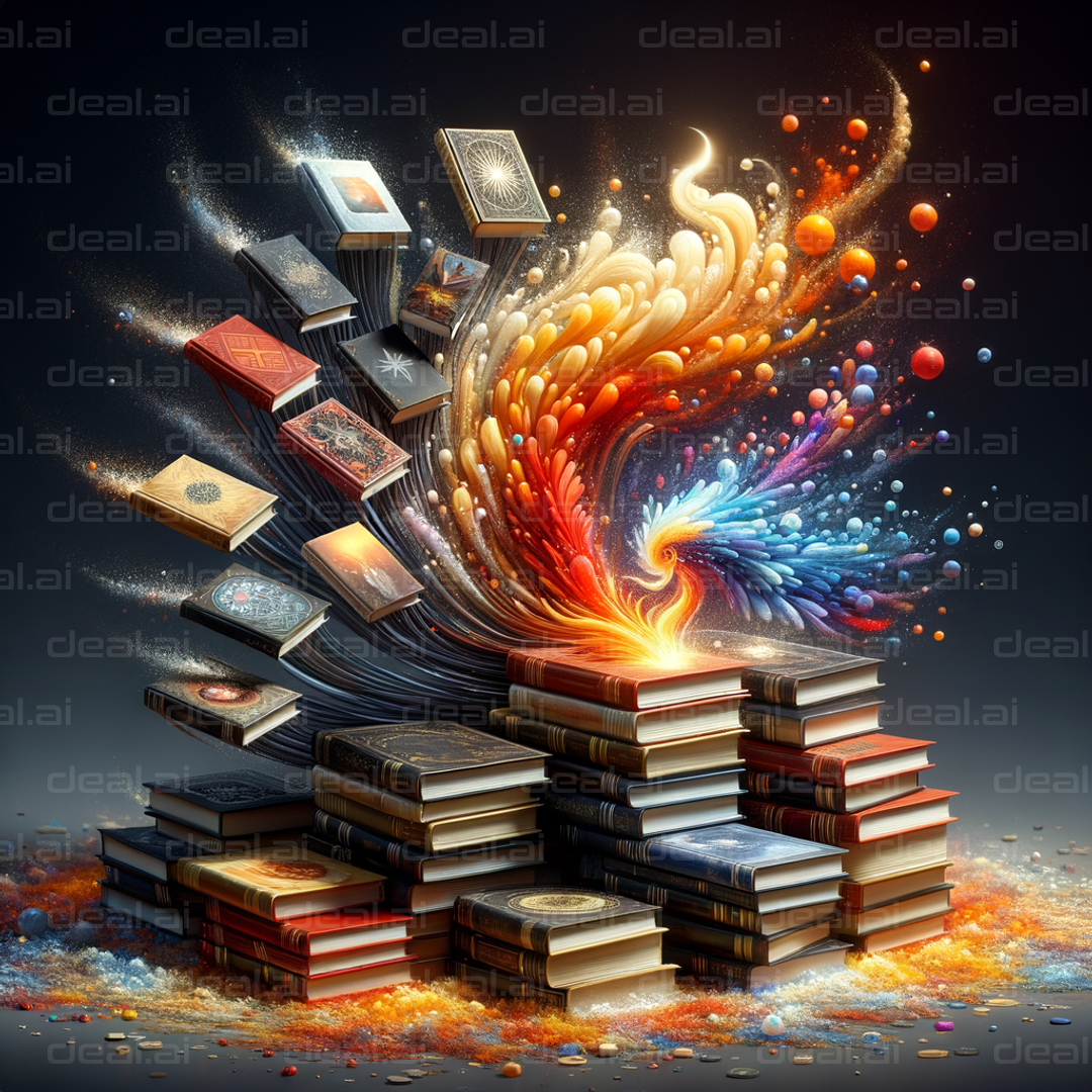 "Imaginative Worlds Emerge from Books"